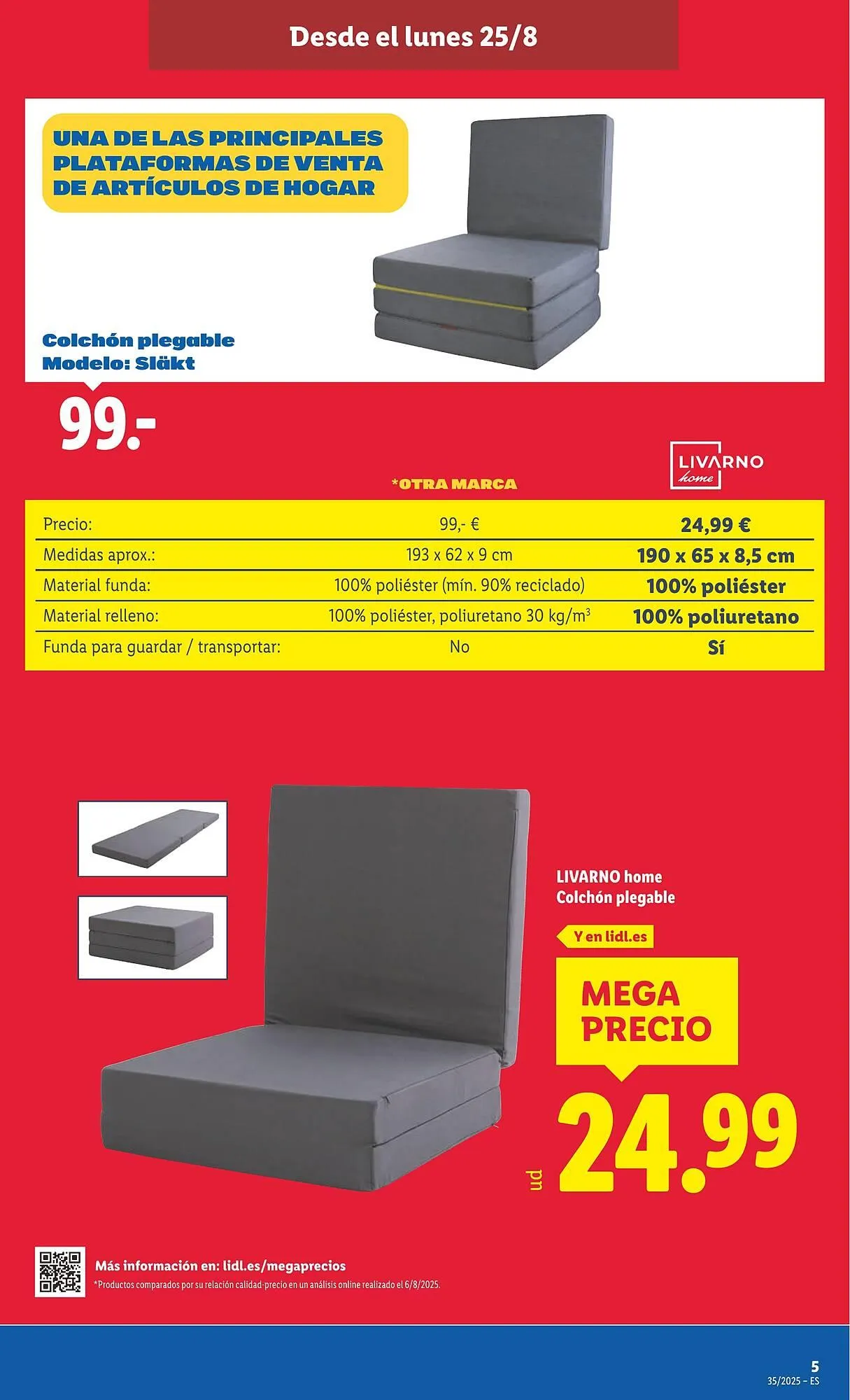 Catálogo de Folleto Lidl 25 de agosto al 31 de agosto 2025 - Página 7