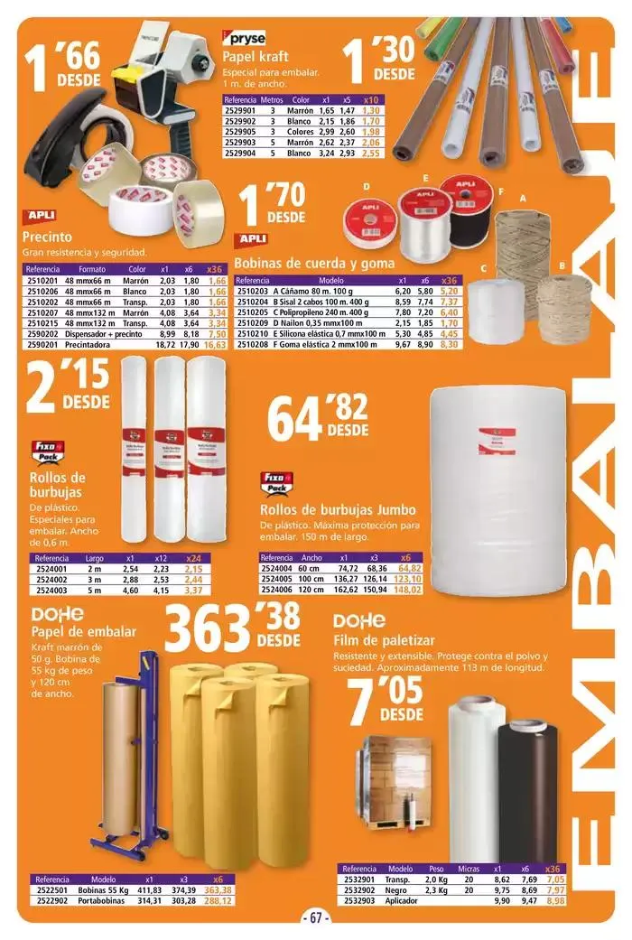 Catálogo de CATÁLOGO EMPRESAS Y PROFESIONALES 7 de febrero al 5 de mayo 2025 - Página 67