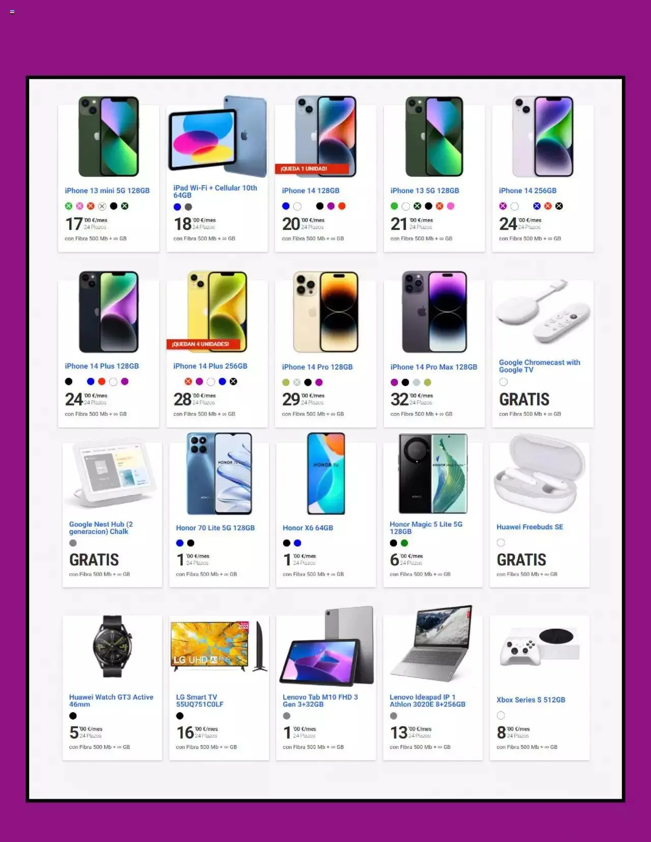 Catálogo de Yoigo ofertas 18 de agosto al 31 de diciembre 2023 - Página 4