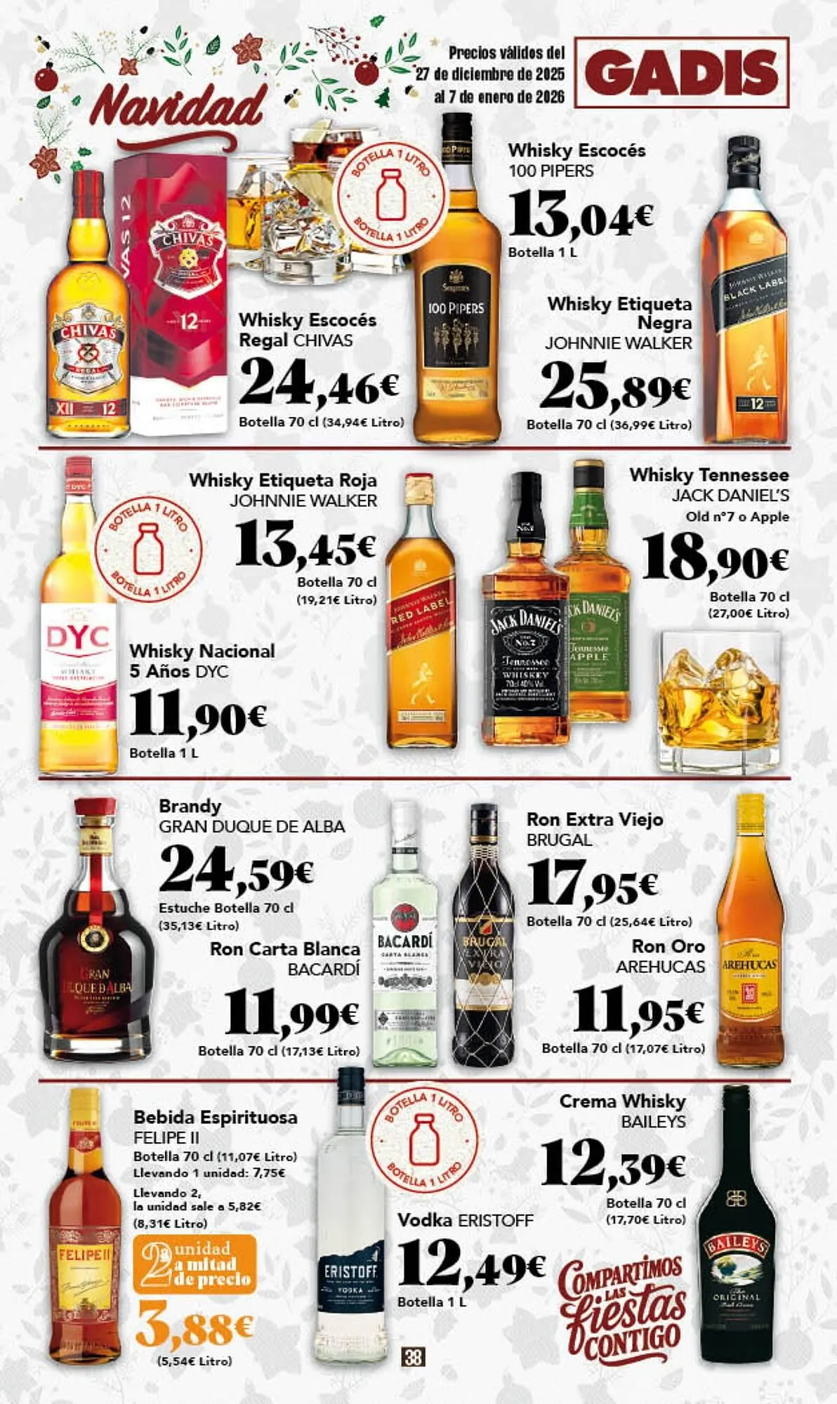 Catálogo de Folleto Gadis 27 de diciembre al 7 de enero 2026 - Página 38
