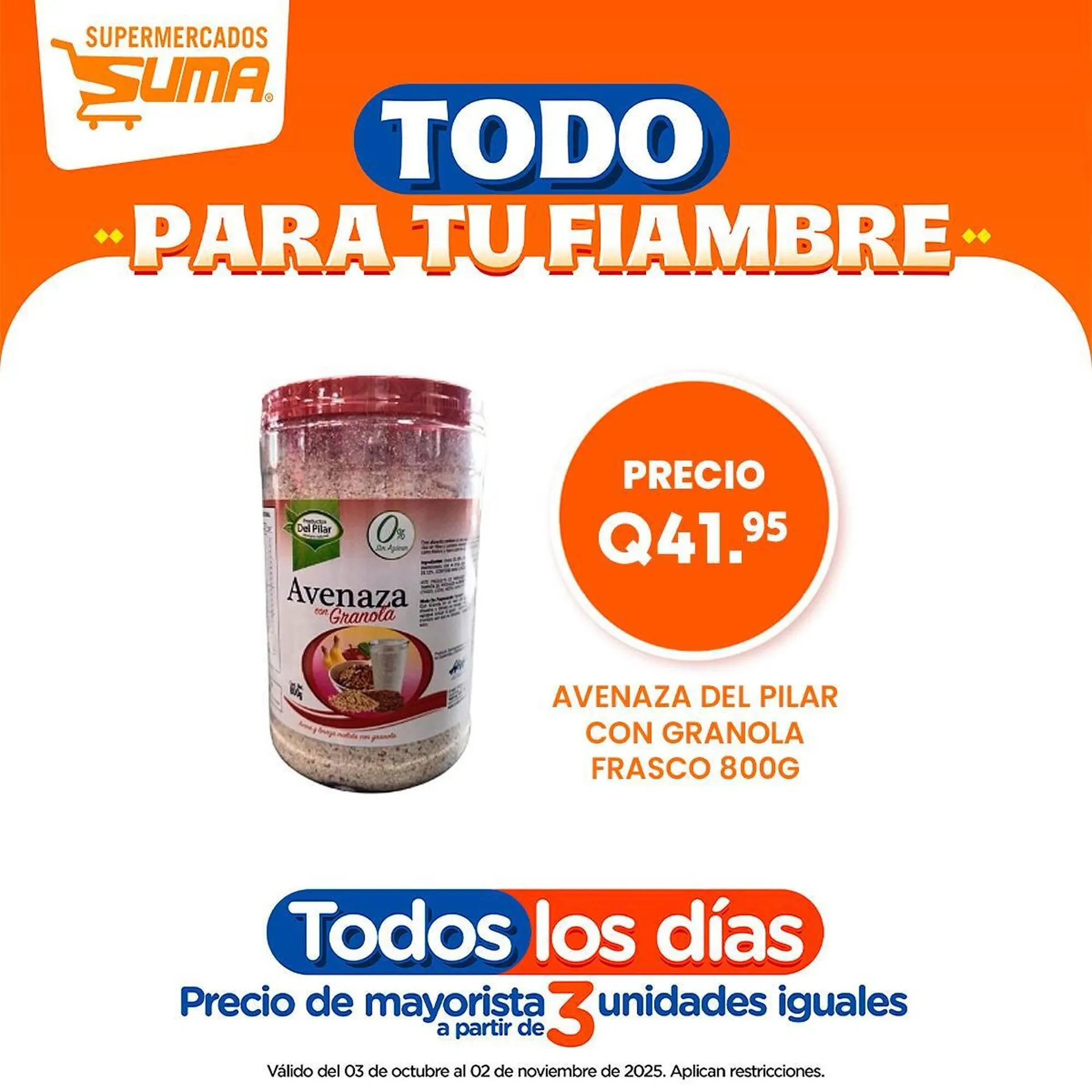 Catálogo de Folleto Suma Supermercados 3 de octubre al 2 de noviembre 2025 - Página 4