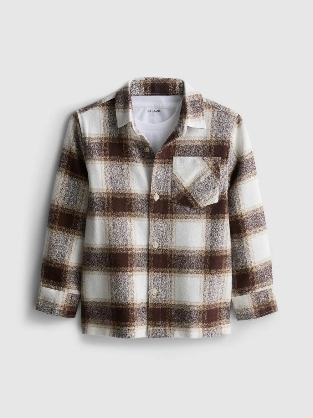 1,5-8 años | Set de camisa a cuadros y camiseta