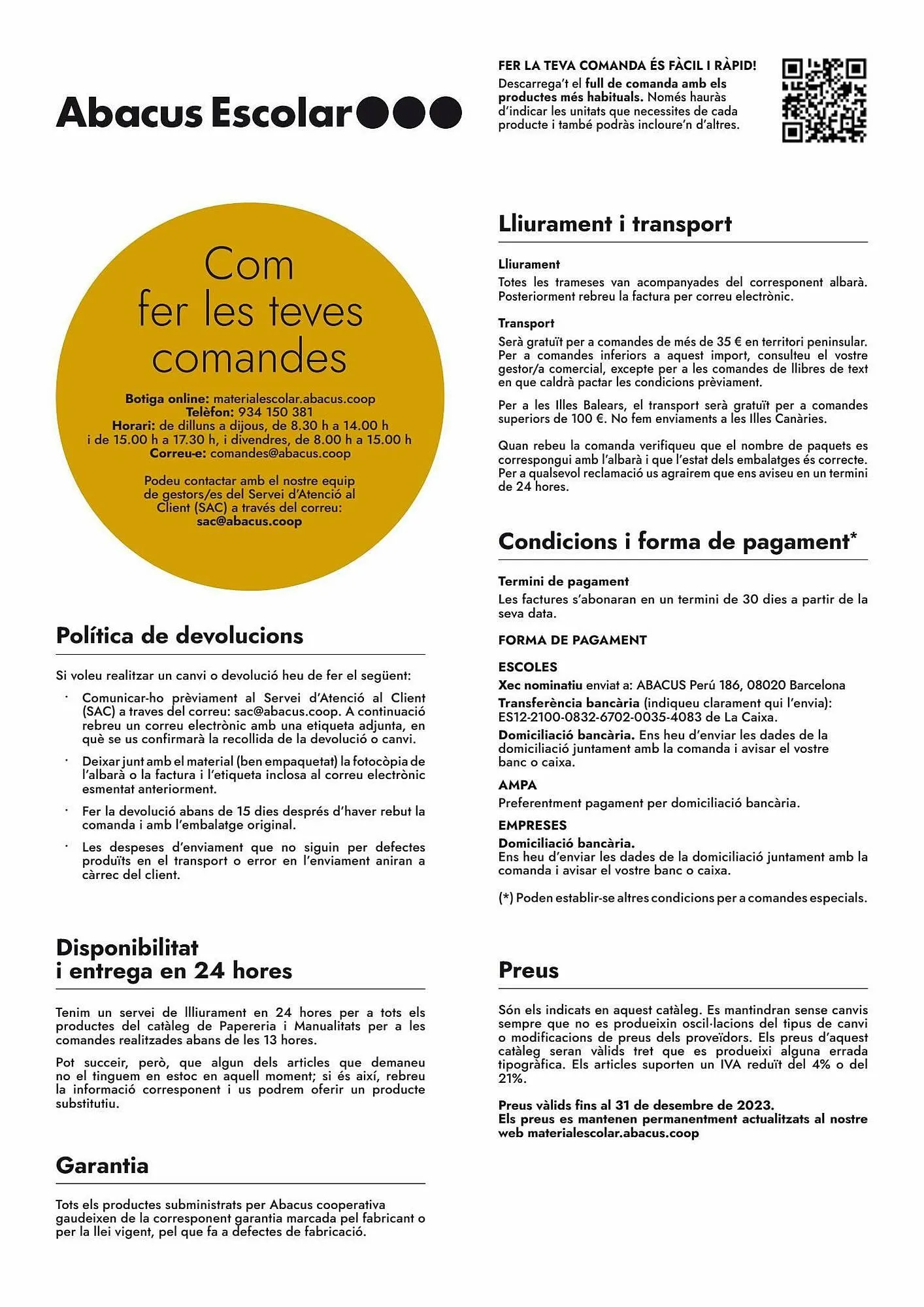 Catálogo de Folleto Abacus 23 de marzo al 31 de enero 2024 - Página 206