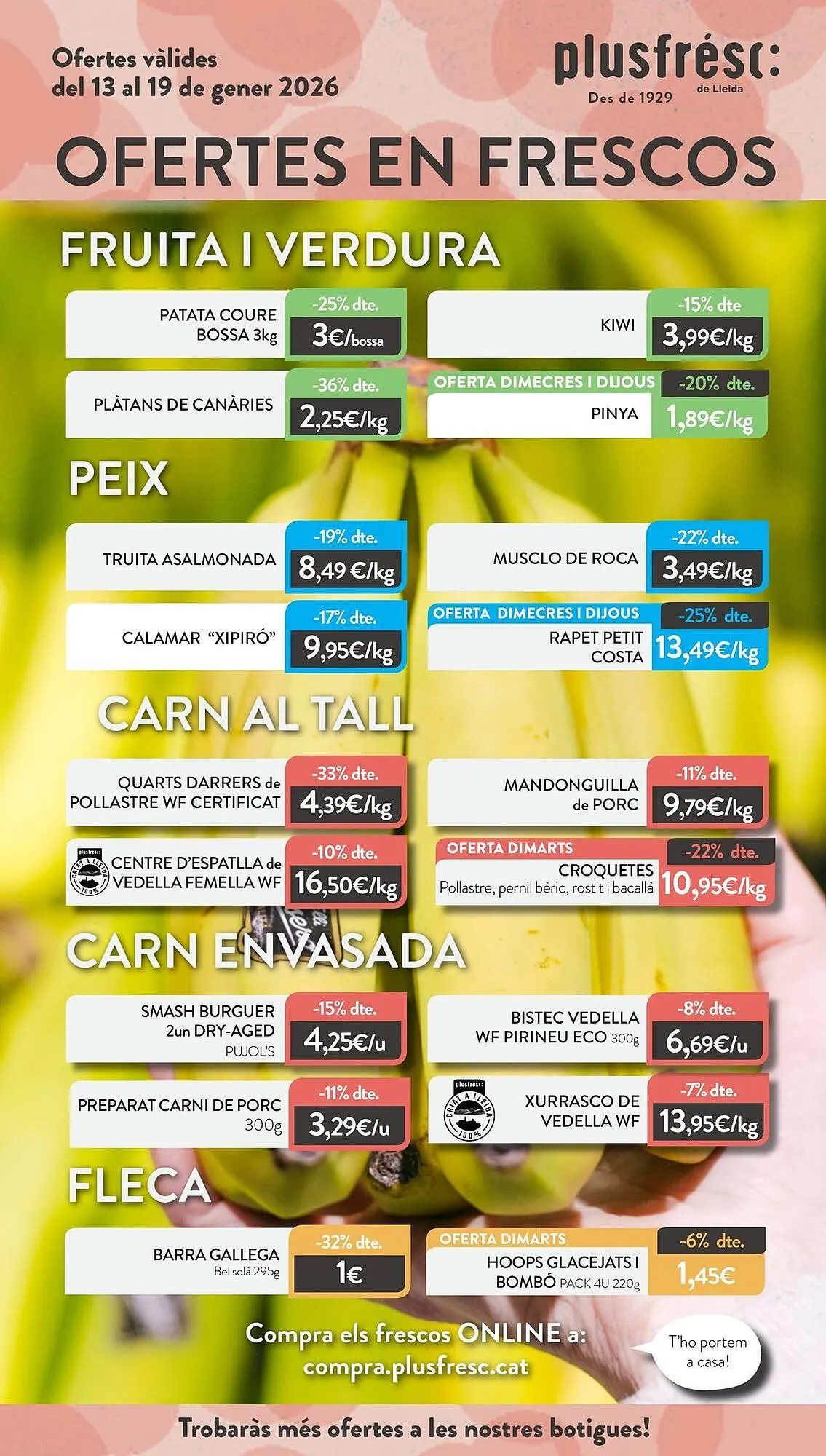 Catálogo de Folleto Plusfresc 13 de enero al 19 de enero 2026 - Página 1