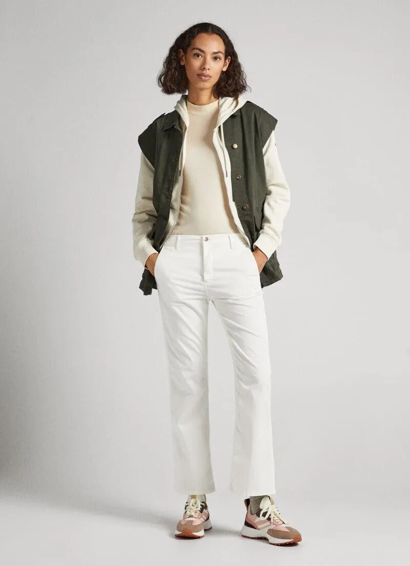 PANTALONES CHINOS FIT FLARE