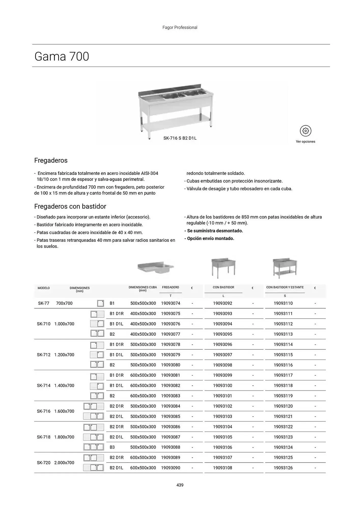 Catálogo de Folleto Fagor 3 de marzo al 1 de enero 2026 - Página 440
