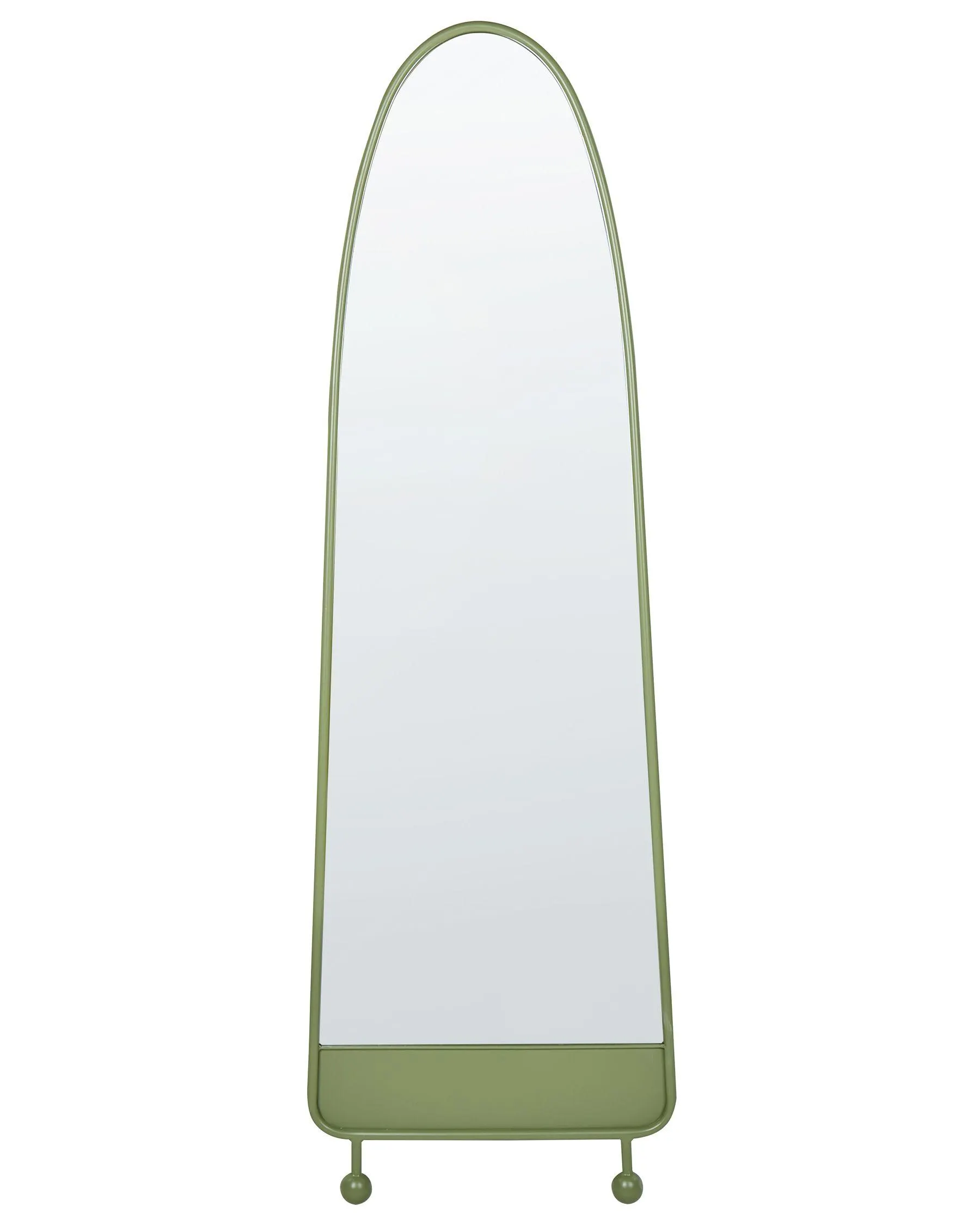 Espejo PARNAY 45 cm 146 cm Metal Verde oliva