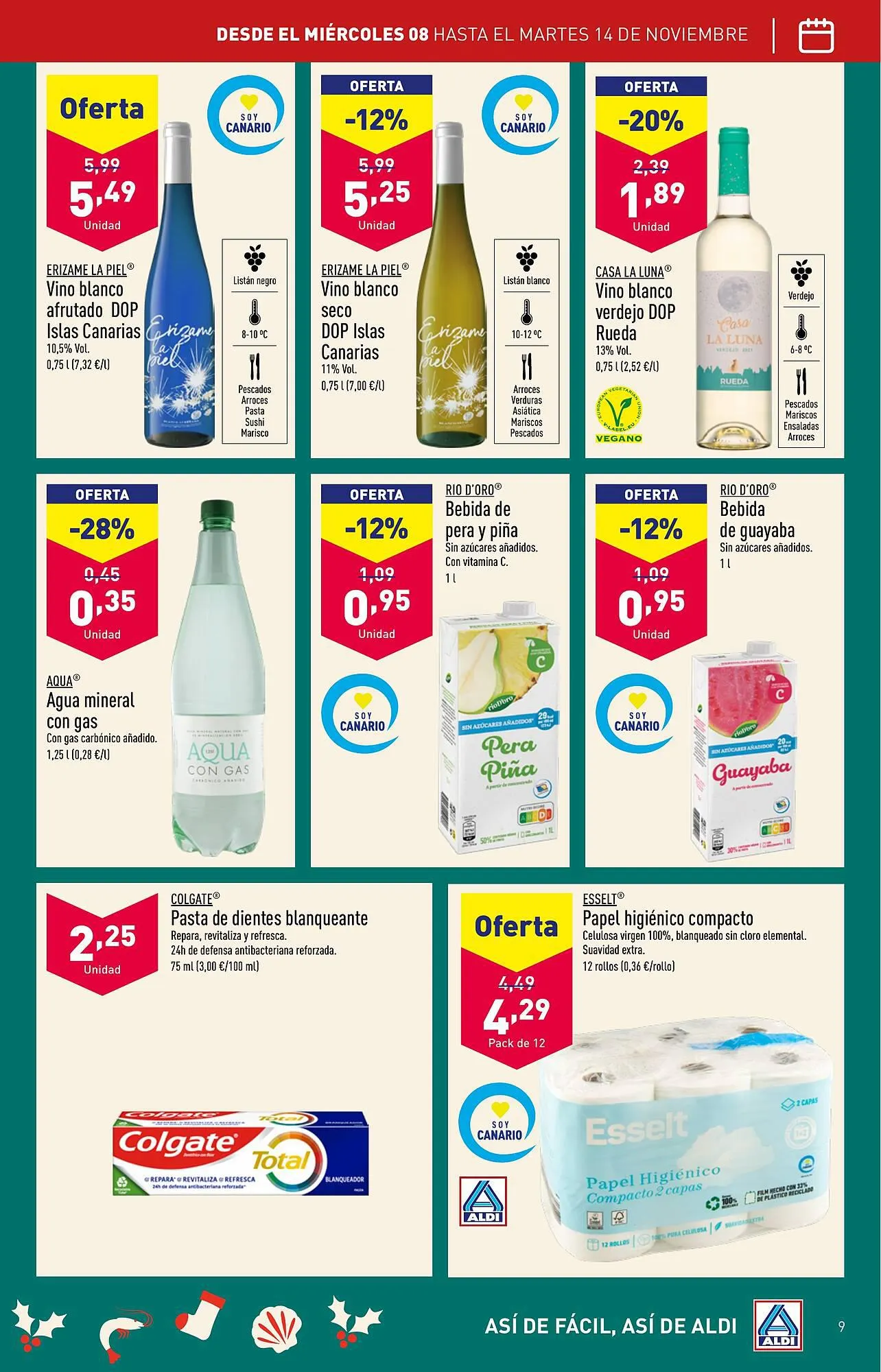 Catálogo de Folleto ALDI 8 de noviembre al 14 de noviembre 2023 - Página 9