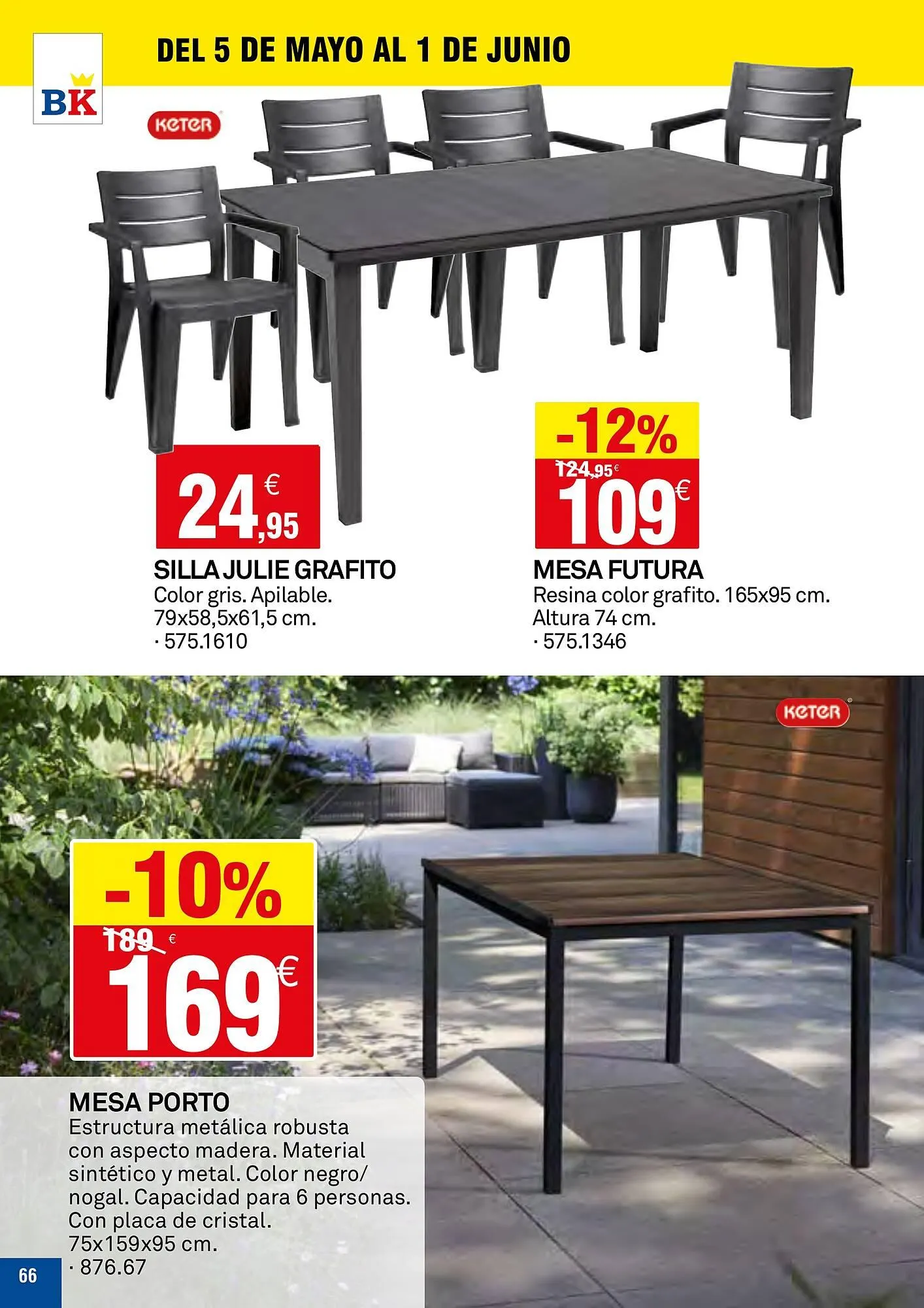 Catálogo de Folleto Bricoking 5 de mayo al 1 de junio 2025 - Página 66