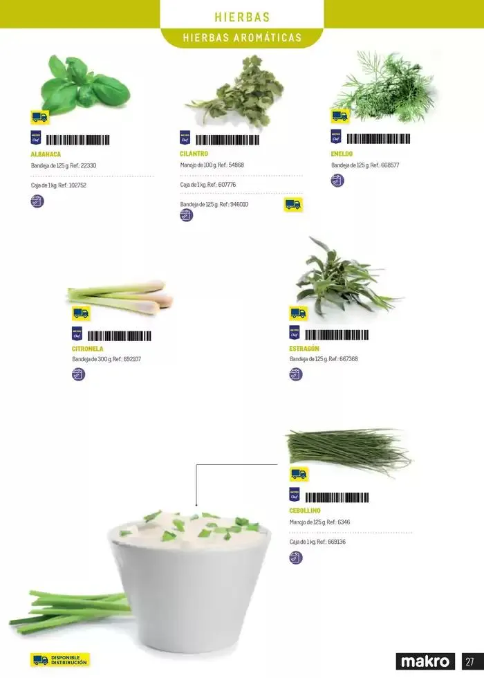 Catálogo de Frutas y verduras 8 de enero al 30 de junio 2025 - Página 27