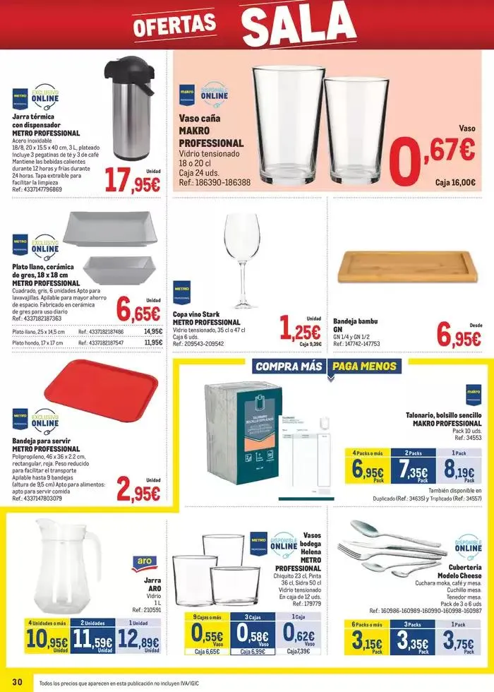 Catálogo de Makro Precios Sur II 8 de abril al 4 de mayo 2025 - Página 30