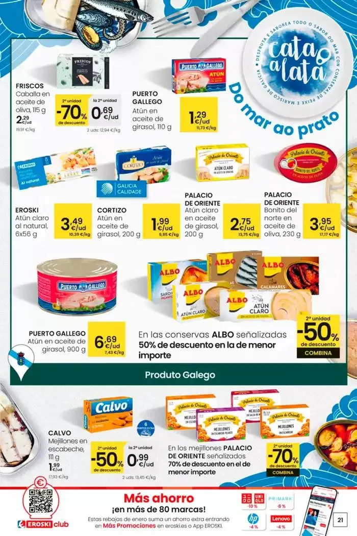 Catálogo de Sempre a bo prezo 7 de enero al 14 de enero 2025 - Página 21