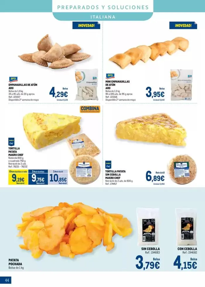 Catálogo de Especial Congelados Centro 5 de mayo al 1 de junio 2025 - Página 44