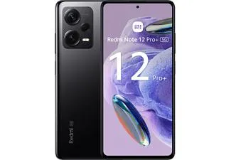 Móvil - Xiaomi Redmi Note 12 Pro + 5G, Negro, 256 GB, 8 GB RAM, 6.67" AMOLED FHD+ 120Hz, MediaTek Dimensity 1080 2,6 Ghz, 5000 mAh, Android