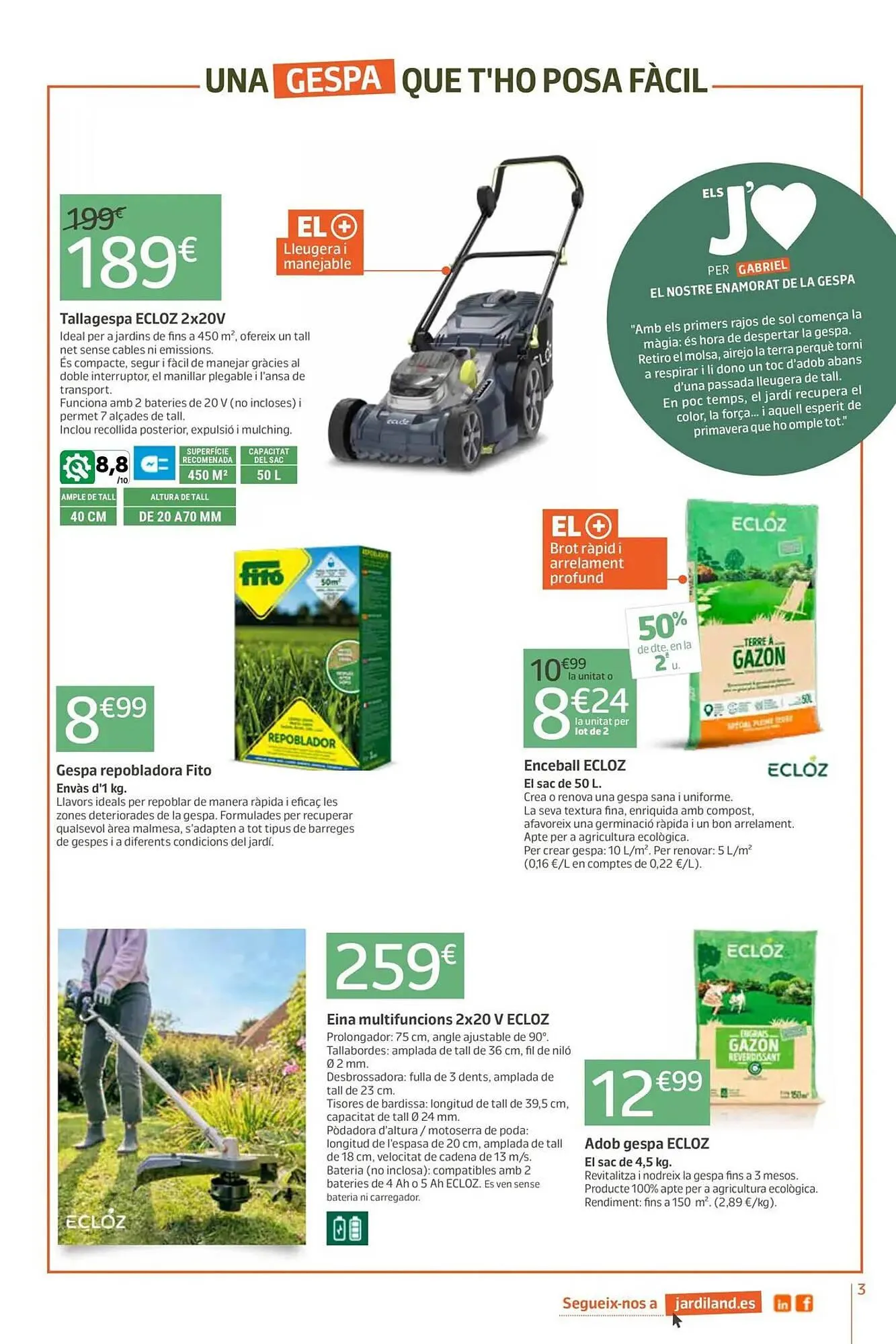 Catálogo de Catálogo Jardiland 5 de marzo al 15 de marzo 2026 - Página 3