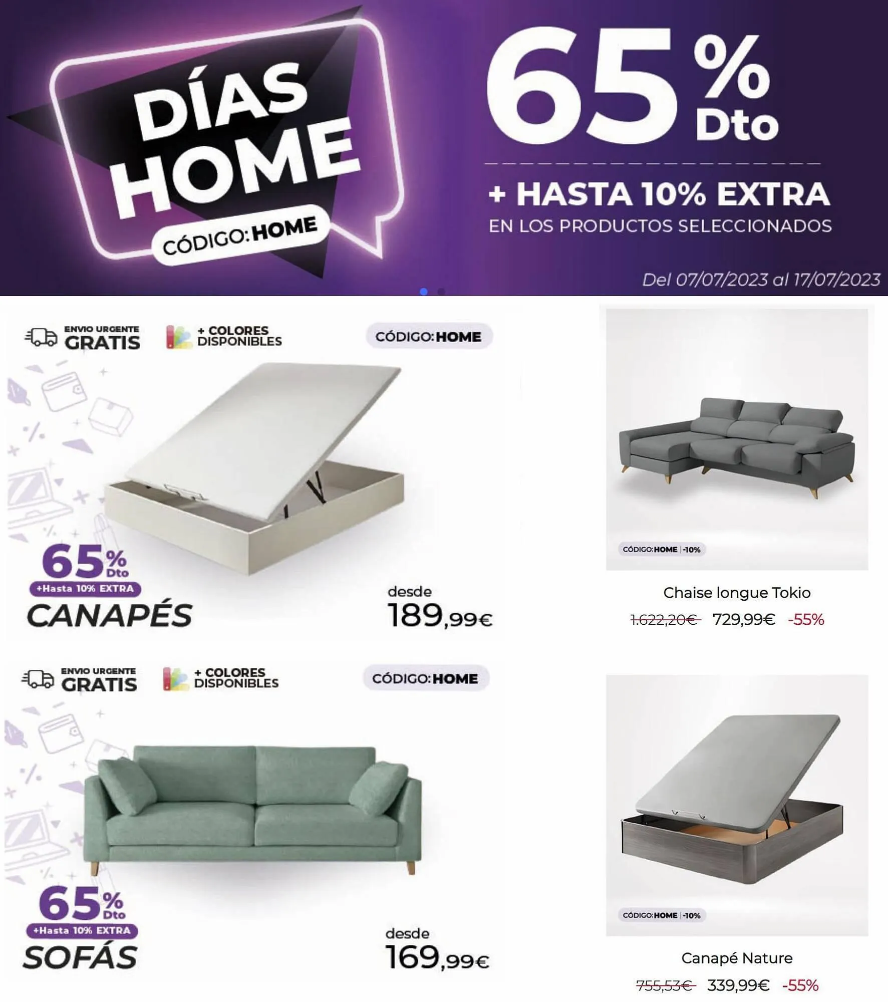 Catálogo de Folleto La Tienda Home 12 de julio al 17 de julio 2023 - Página 2