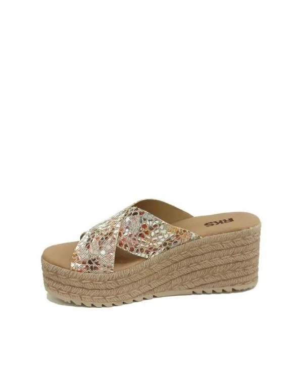 Sandalias Abiertas Alpargatas Mujer Multicolor 844096