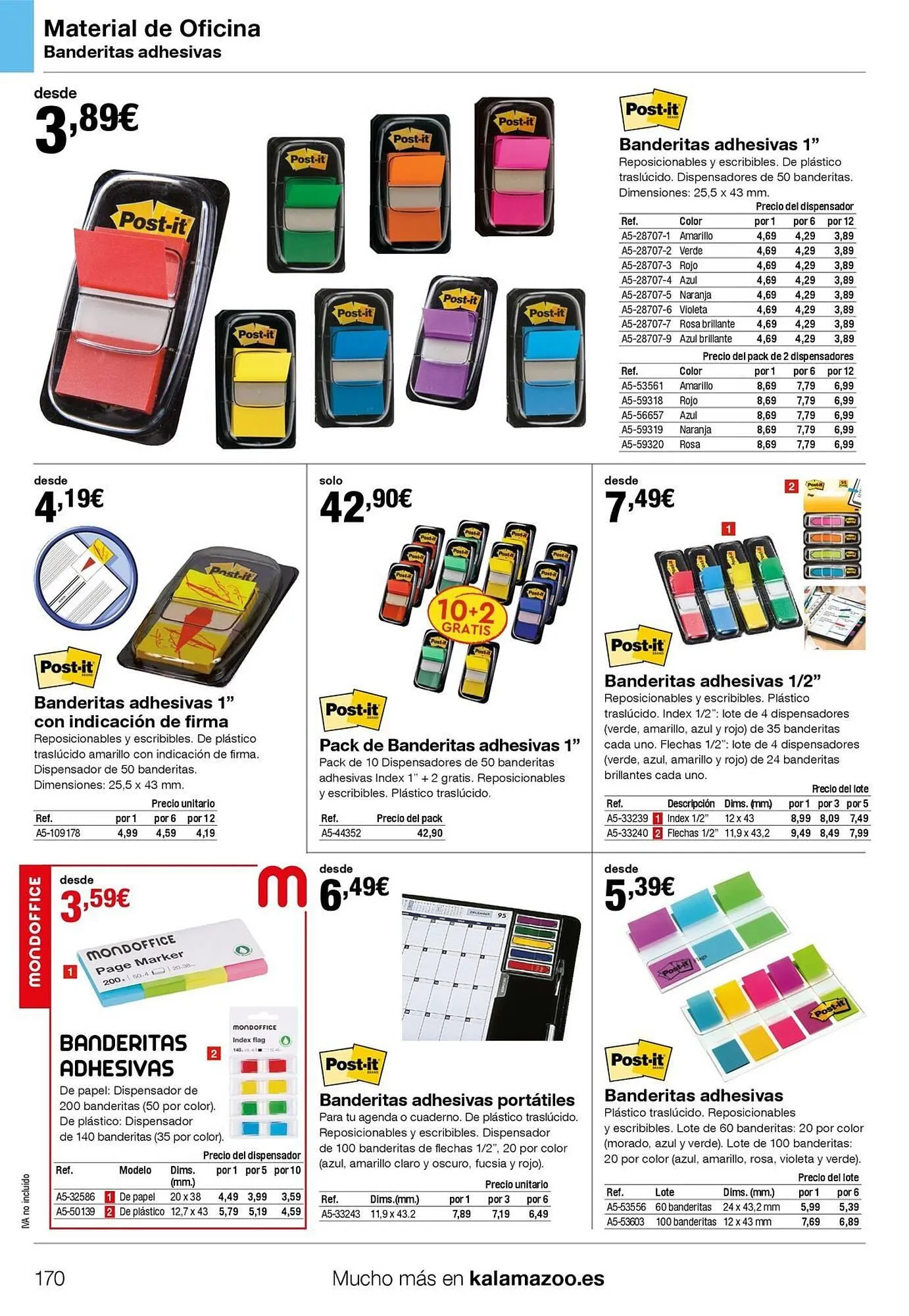 Catálogo de Folleto Staples Kalamazoo 19 de enero al 31 de diciembre 2026 - Página 170