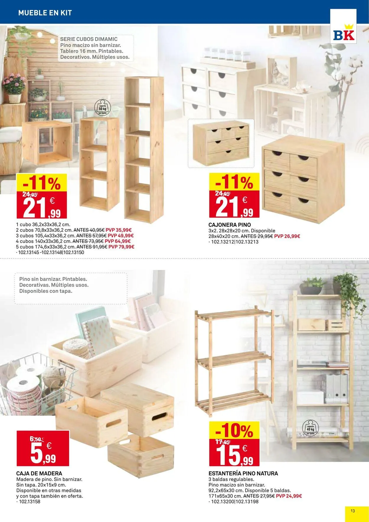 Catálogo de Bricoking Oferta actual 23 de junio al 7 de julio 2025 - Página 13