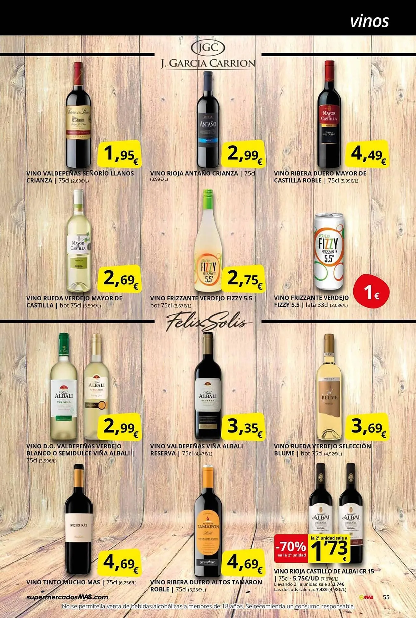 Catálogo de Folleto Supermercados MAS 31 de octubre al 30 de noviembre 2025 - Página 55