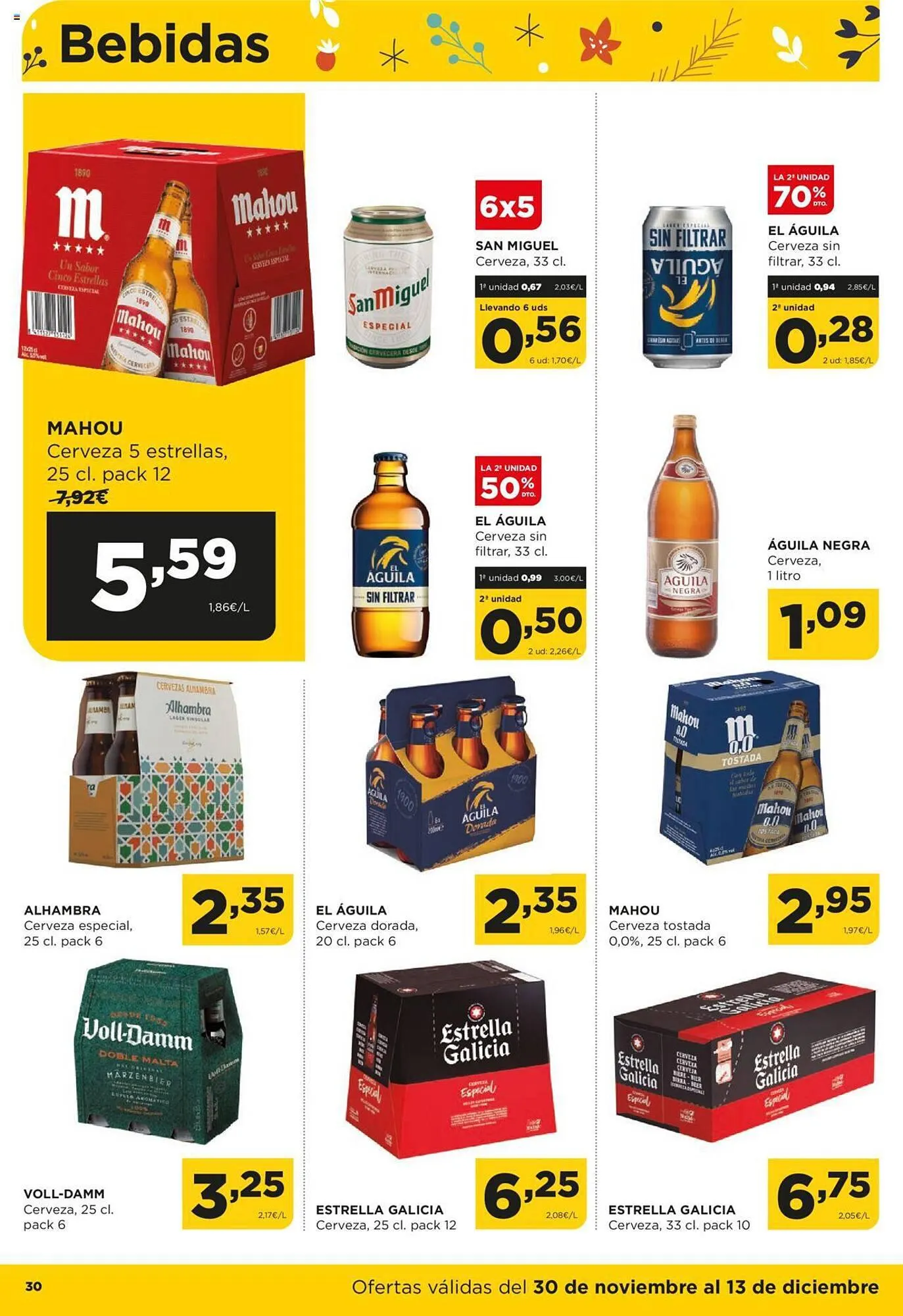 Catálogo de Folleto Alimerka 30 de noviembre al 13 de diciembre 2023 - Página 30