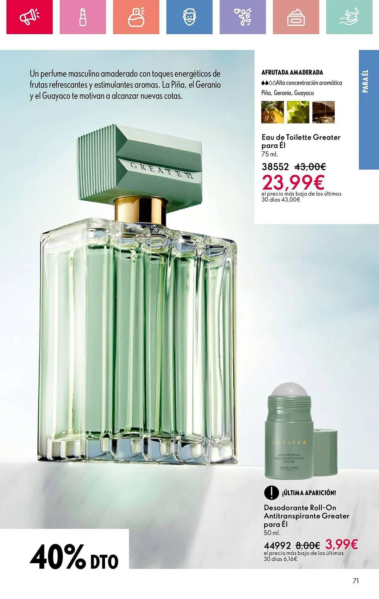 Catálogo de Folleto Oriflame 2 de junio al 21 de junio 2025 - Página 71