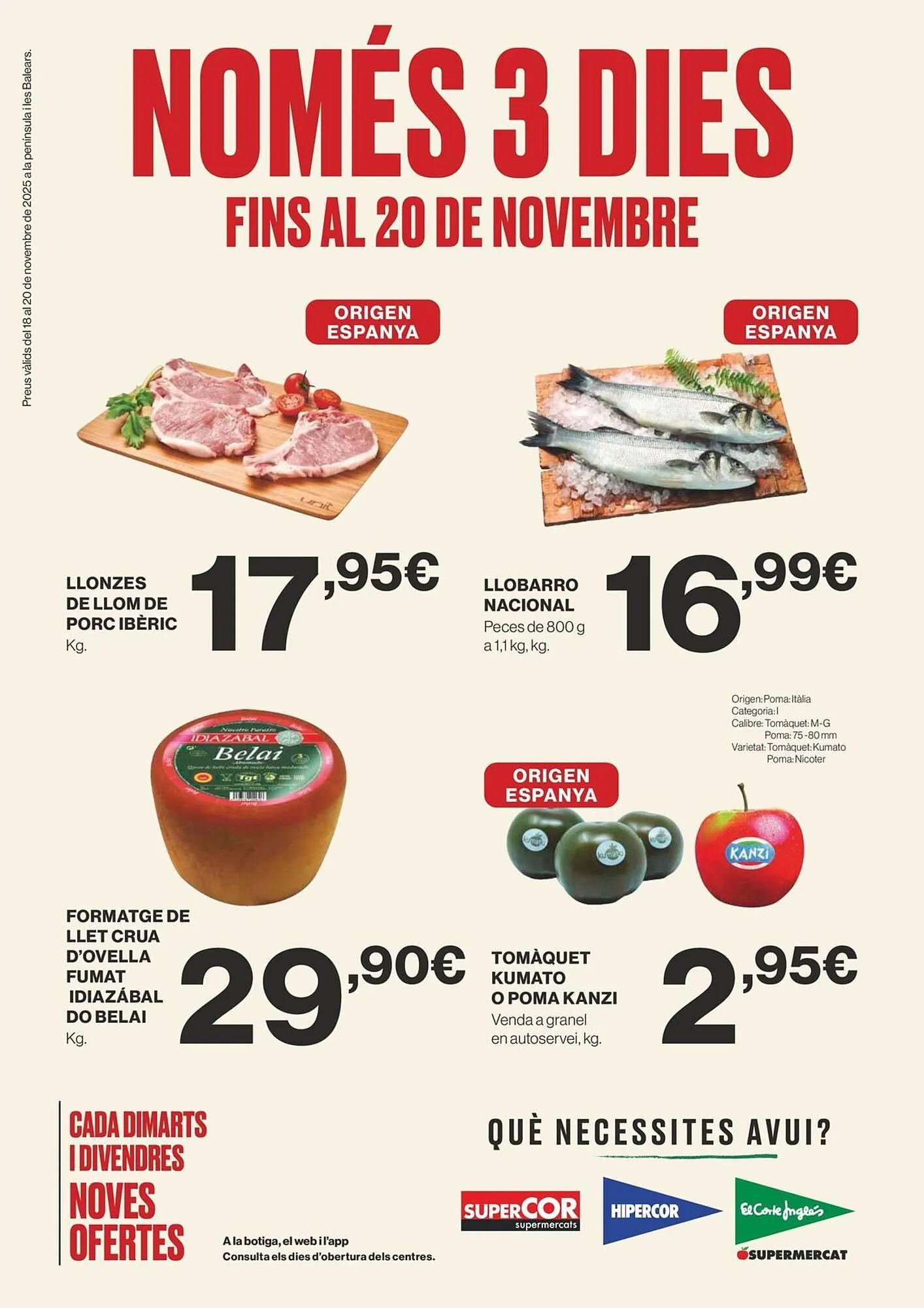Catálogo de Catálogo El Corte Inglés 18 de noviembre al 20 de noviembre 2025 - Página 1