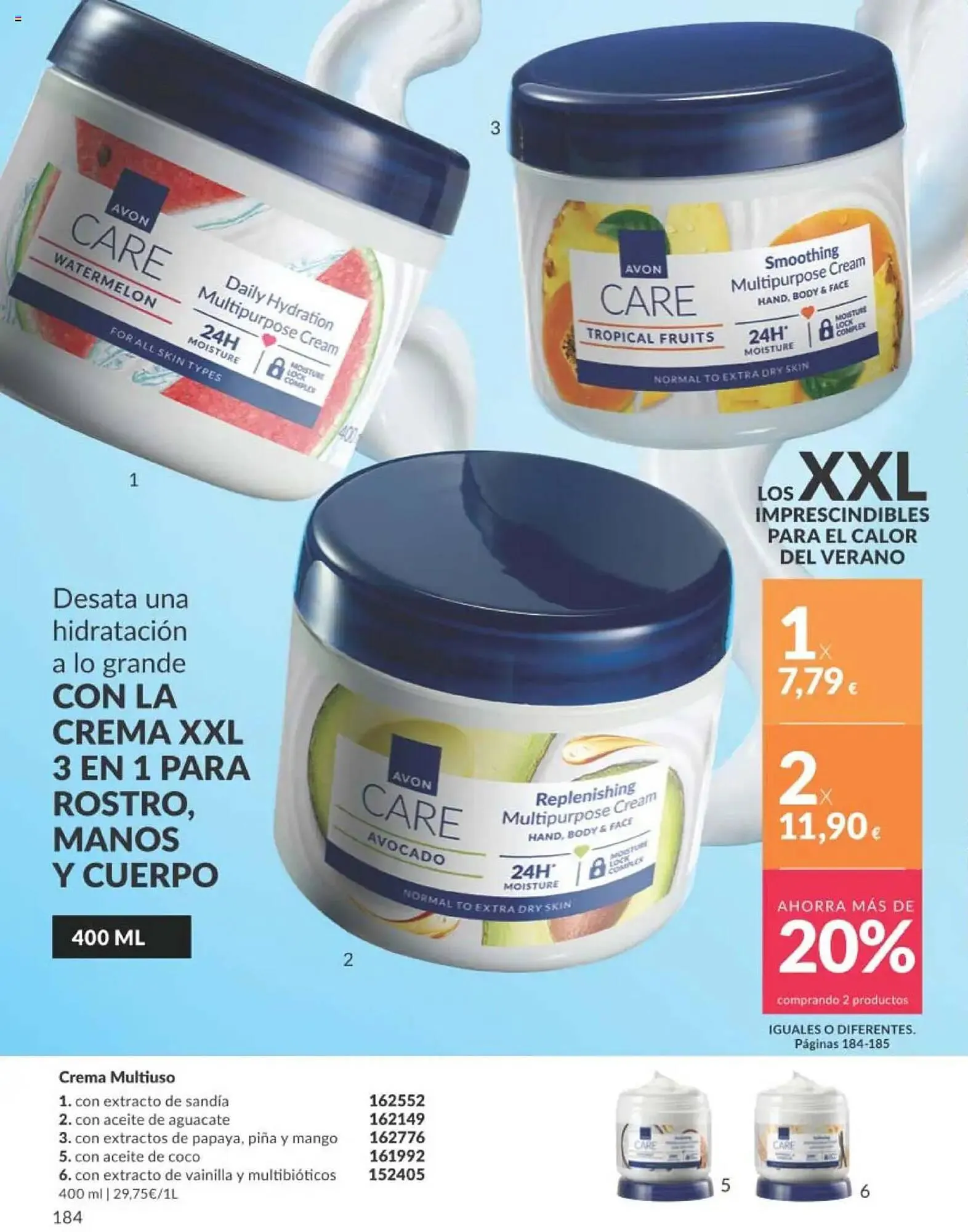 Catálogo de Folleto AVON 1 de agosto al 31 de agosto 2025 - Página 184