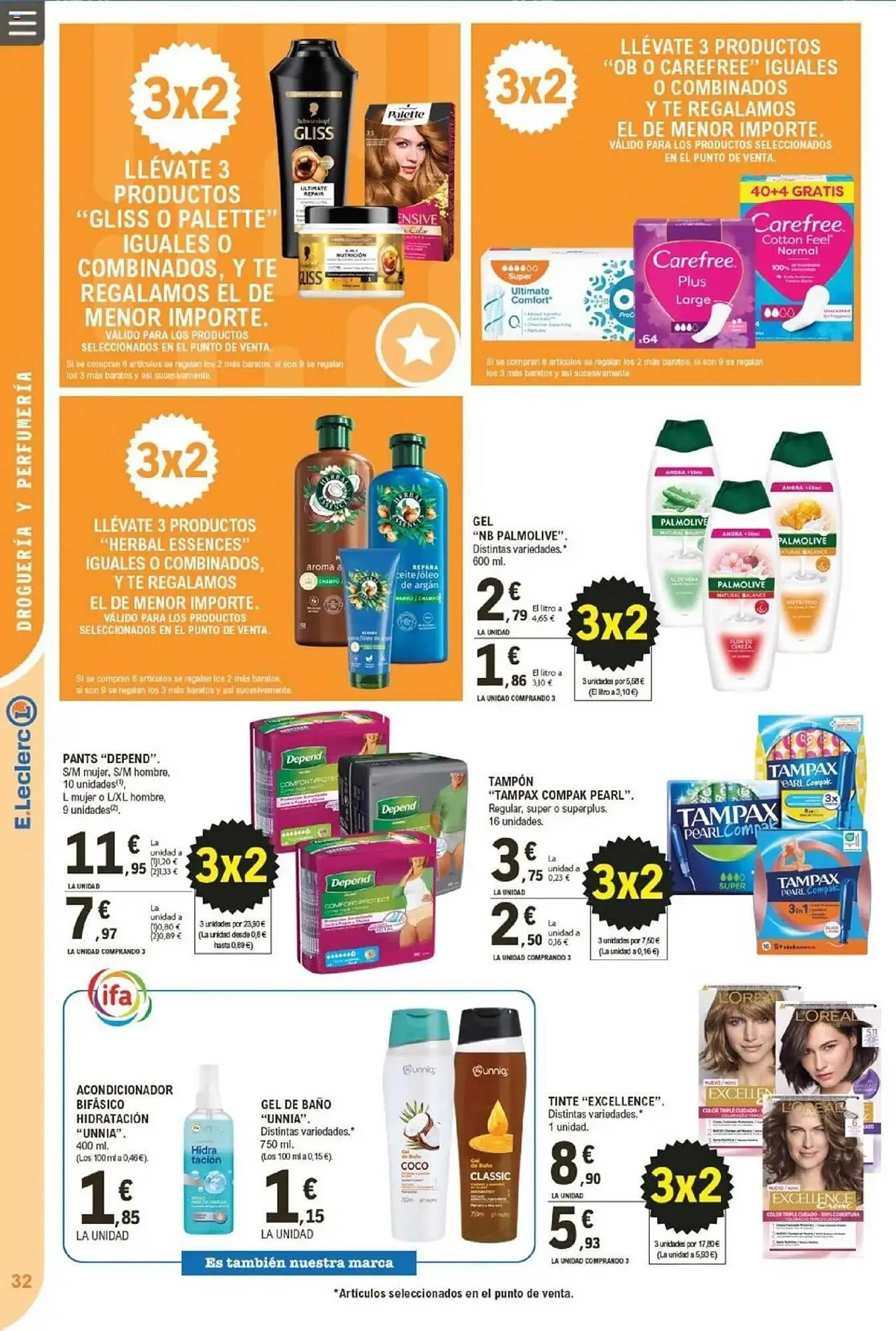 Catálogo de Catálogo E.Leclerc 22 de octubre al 2 de noviembre 2025 - Página 32