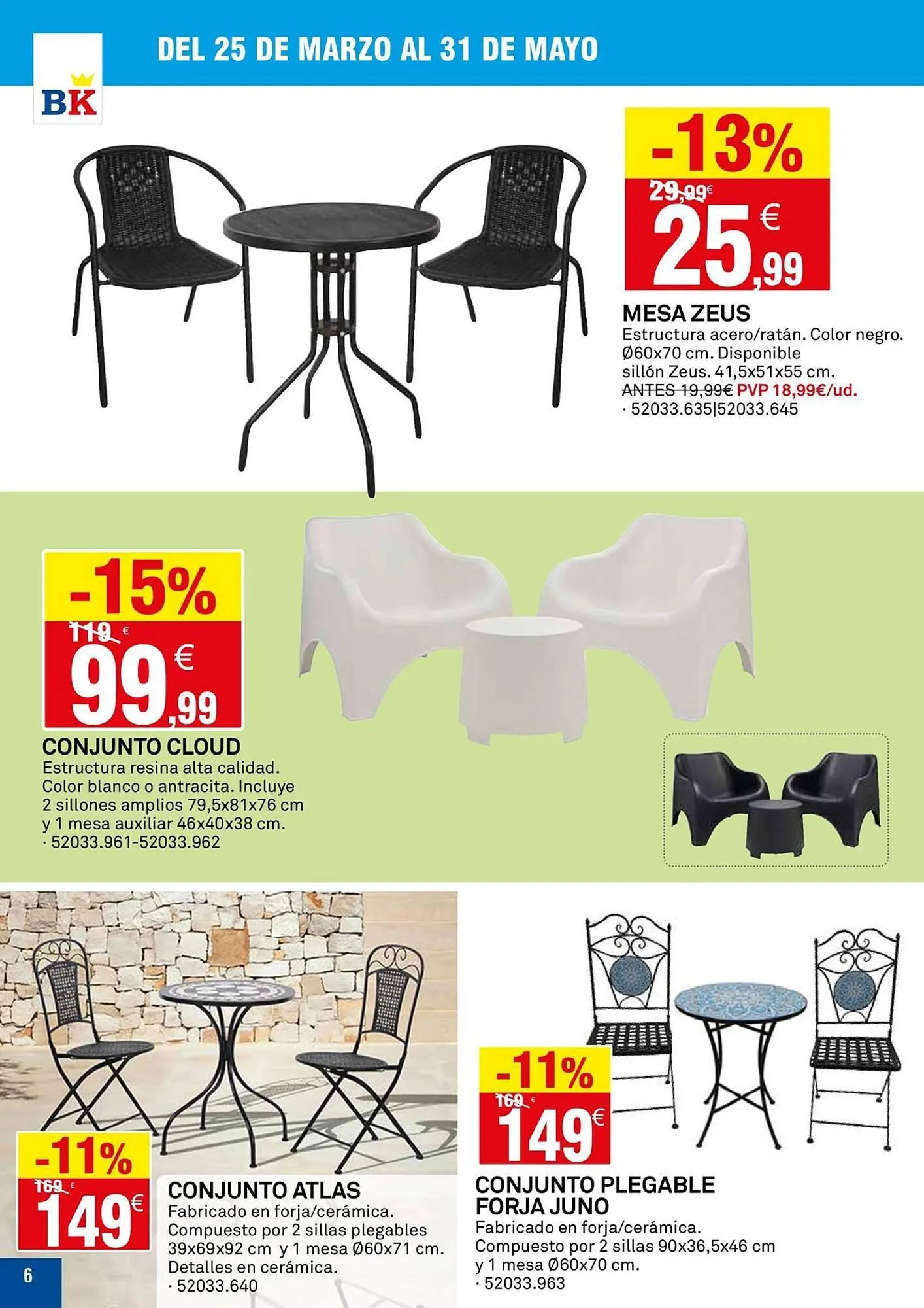 Catálogo de Catálogo Bricoking 25 de marzo al 31 de mayo 2026 - Página 6