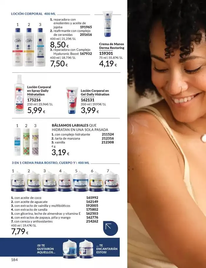 Catálogo de Tu belleza más querida 1 de abril al 30 de abril 2025 - Página 184