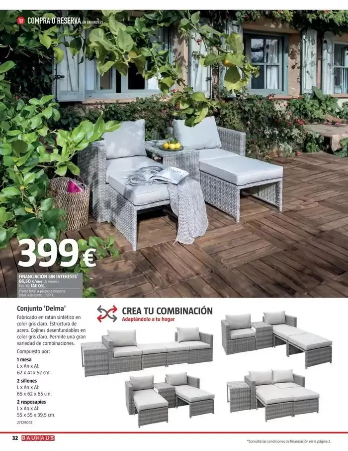 Catálogo de Bauhaus Verano 1 de junio al 31 de agosto 2025 - Página 32