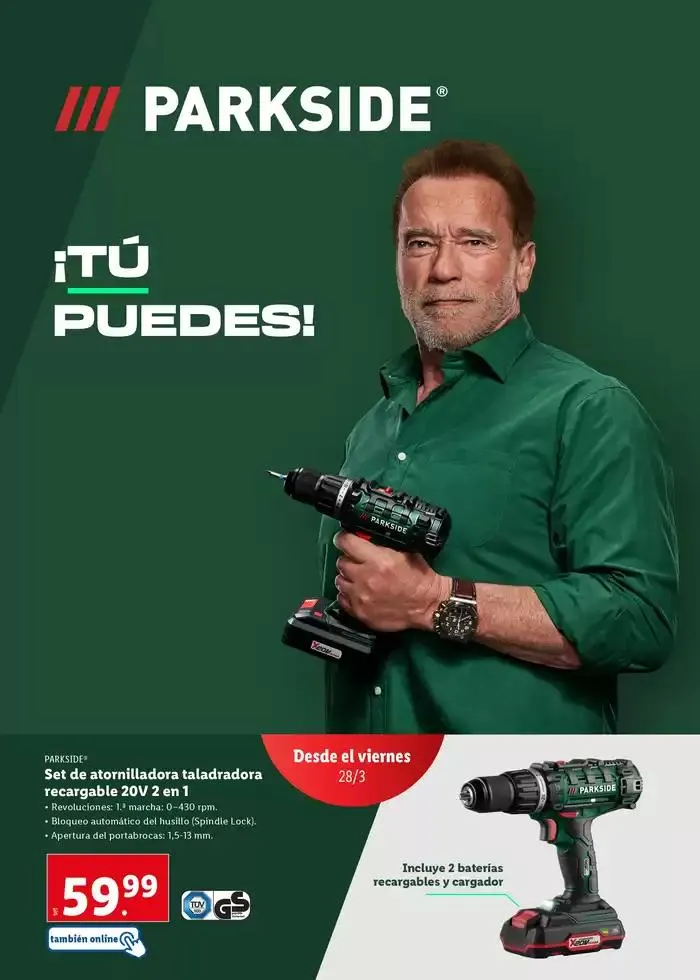 Catálogo de Parside Lidl 3 de marzo al 30 de marzo 2025 - Página 1