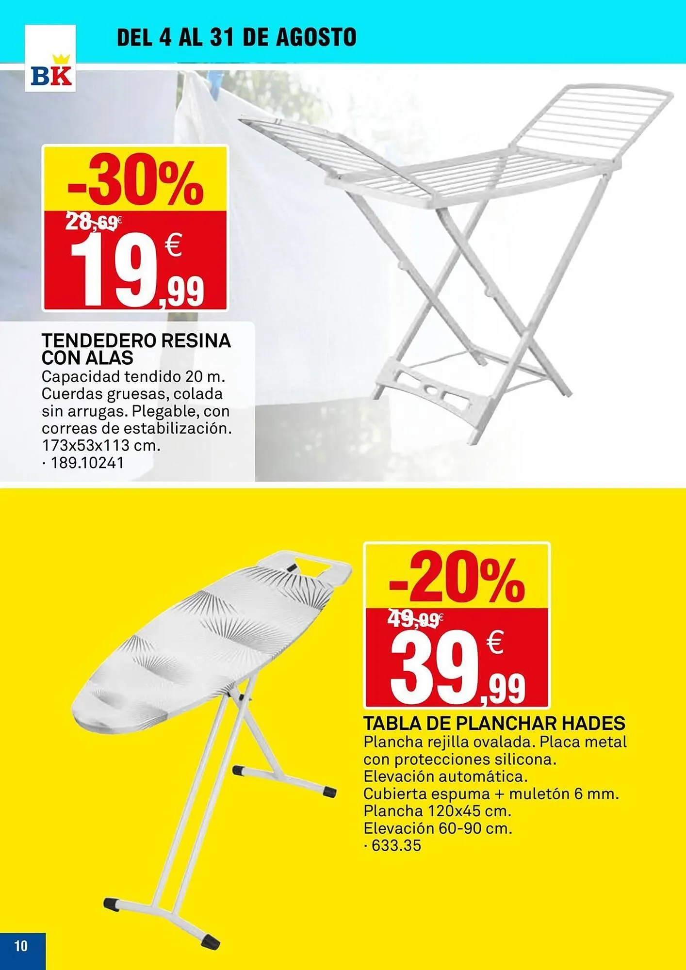 Catálogo de Folleto Bricoking 14 de agosto al 31 de agosto 2025 - Página 10