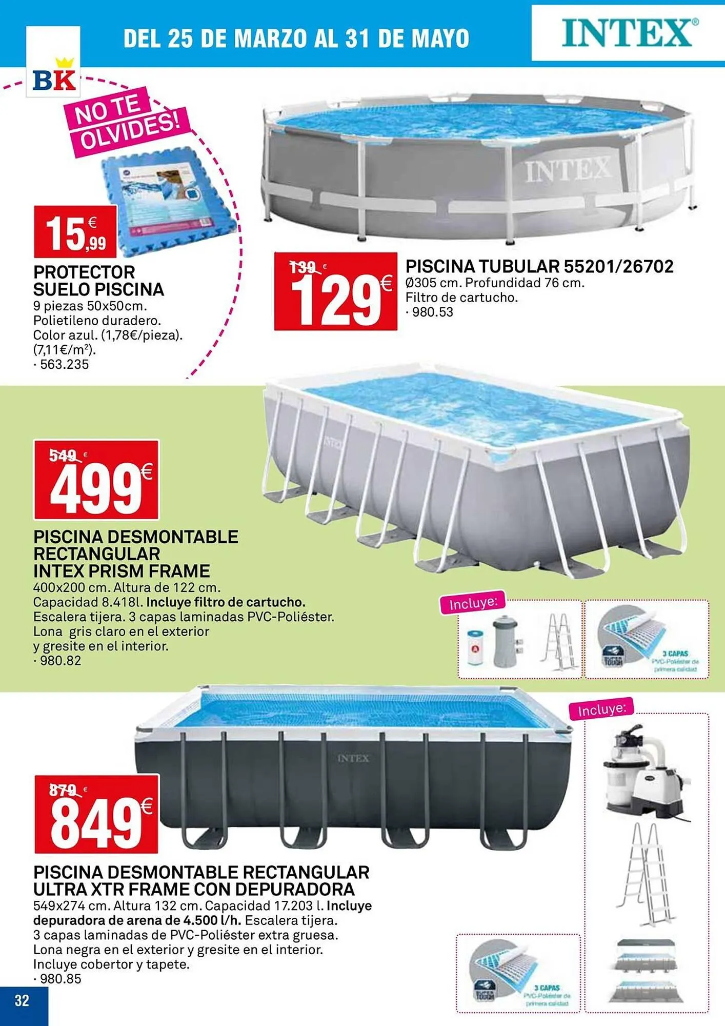 Catálogo de Catálogo Bricoking 25 de marzo al 31 de mayo 2026 - Página 32