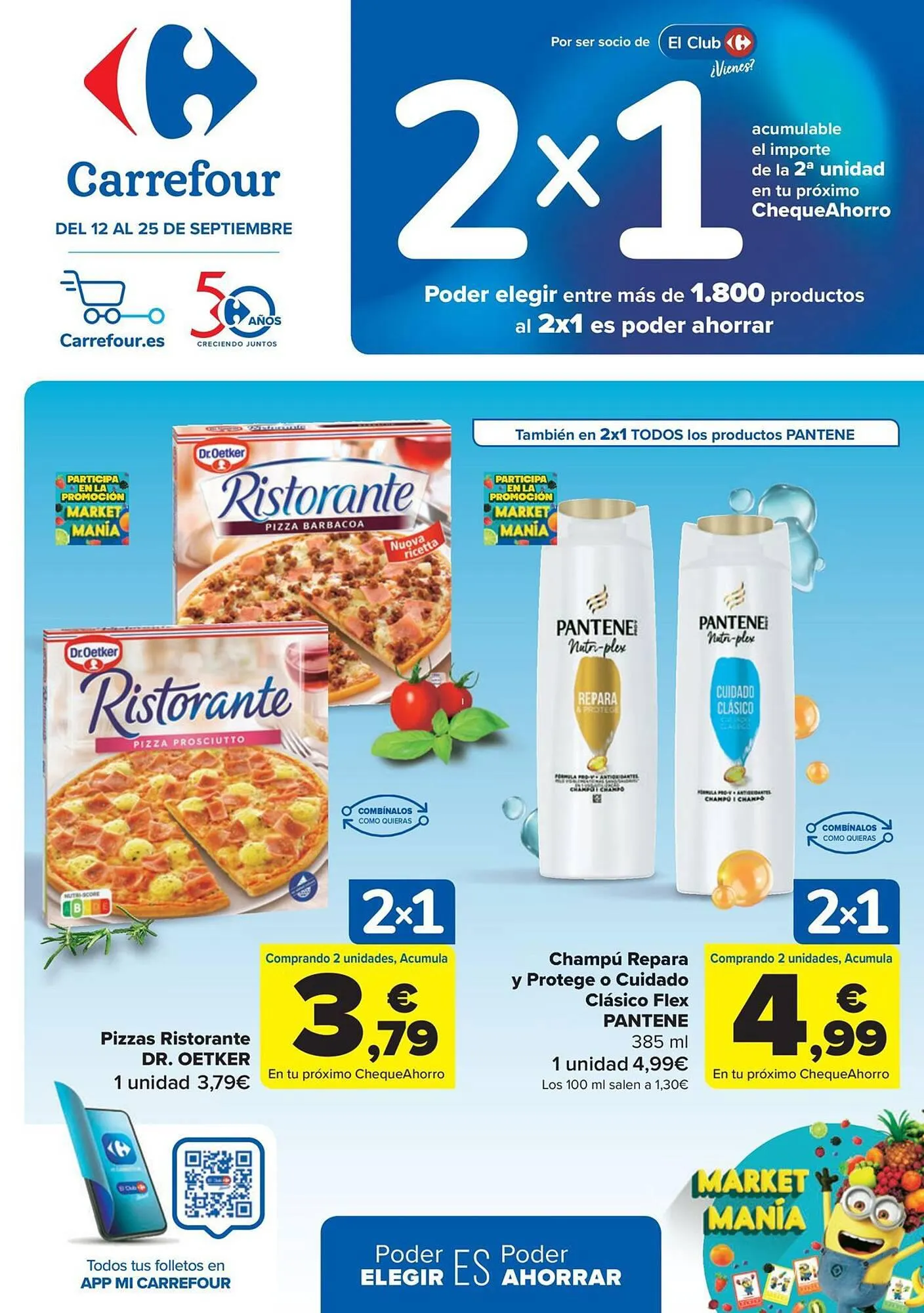 Catálogo de Folleto Carrefour 12 de septiembre al 25 de septiembre 2023 - Página 1