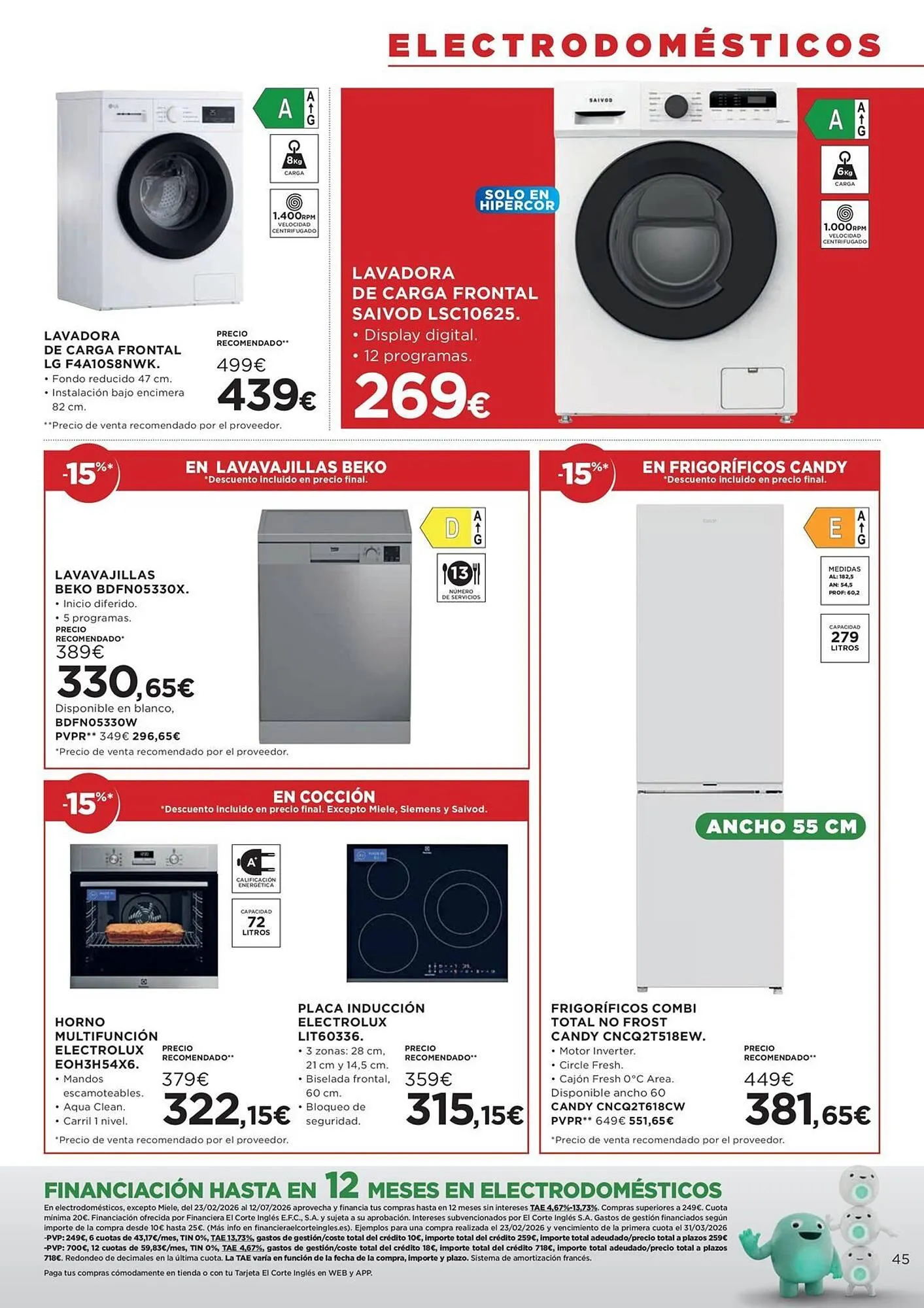 Catálogo de Catálogo Hipercor 25 de marzo al 8 de abril 2026 - Página 45