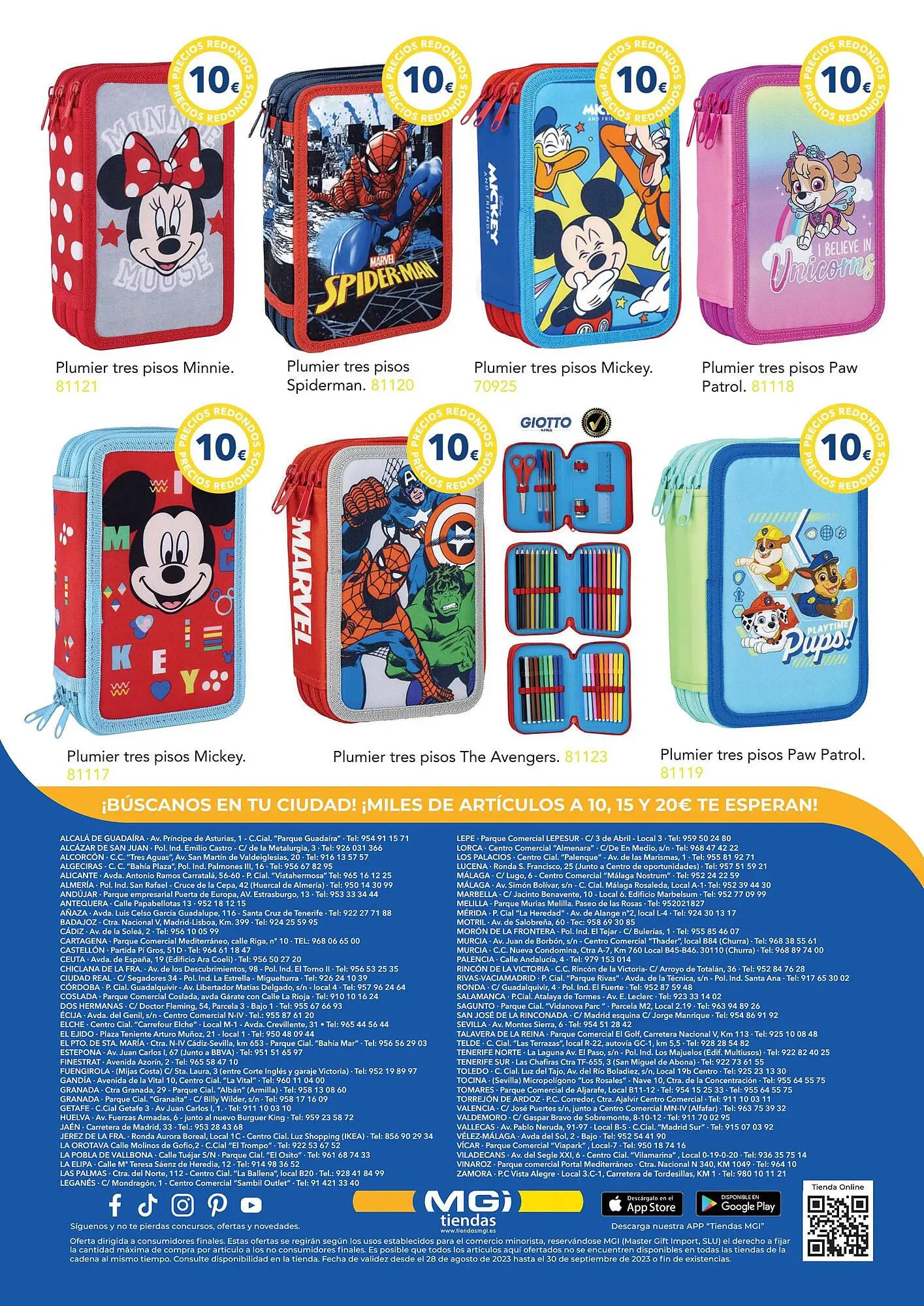 Catálogo de Folleto Tiendas MGI 28 de agosto al 26 de noviembre 2023 - Página 4