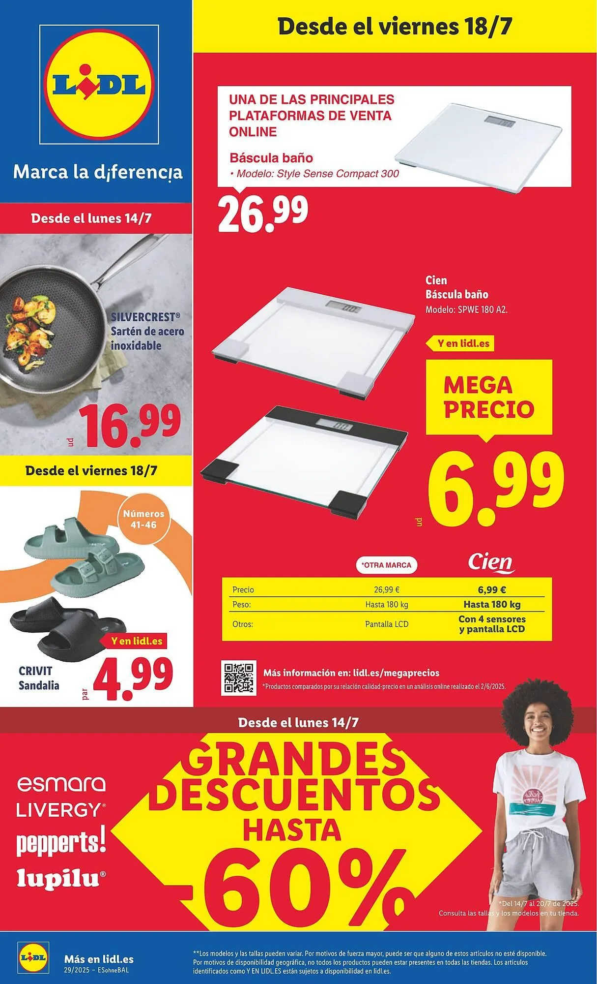 Catálogo de Folleto Lidl 14 de julio al 20 de julio 2025 - Página 1