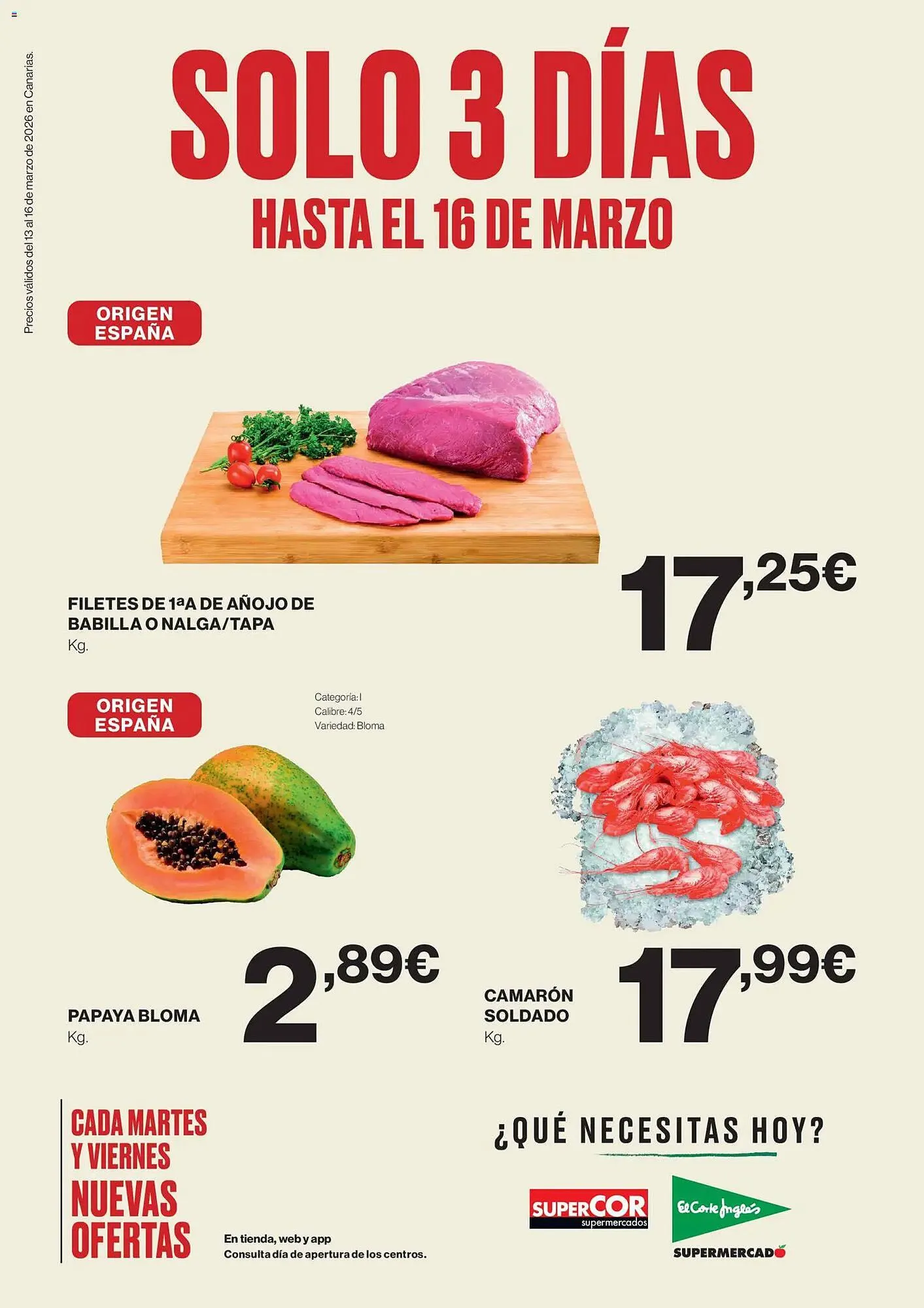 Catálogo de Catálogo Supercor 13 de marzo al 16 de marzo 2026 - Página 1