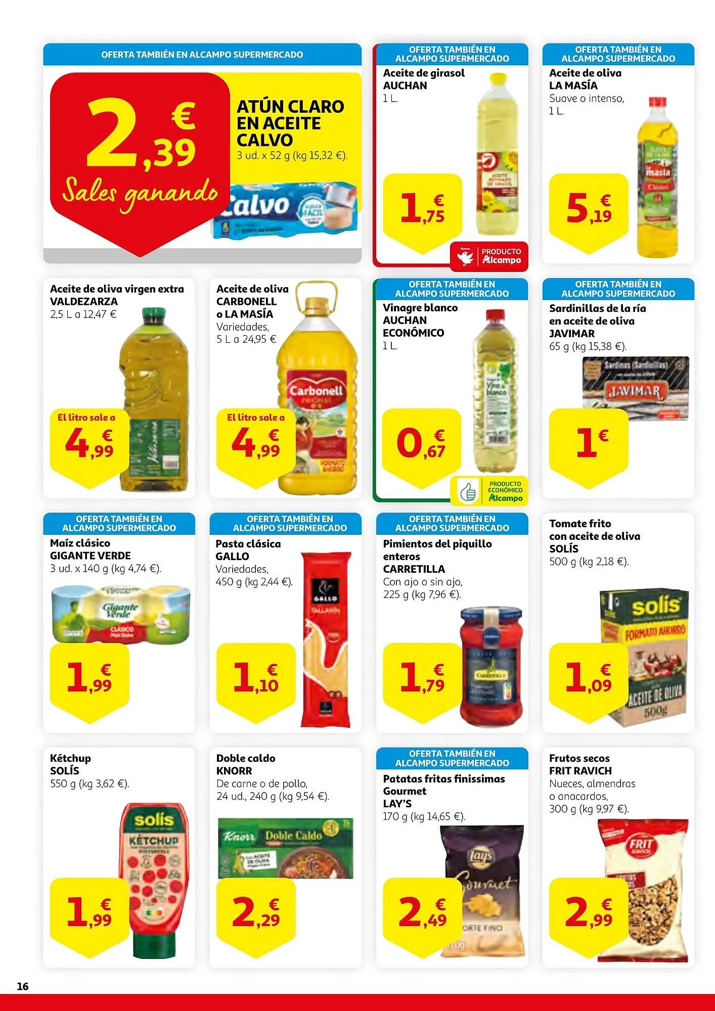 Catálogo de Folleto Alcampo 30 de enero al 12 de febrero 2025 - Página 16