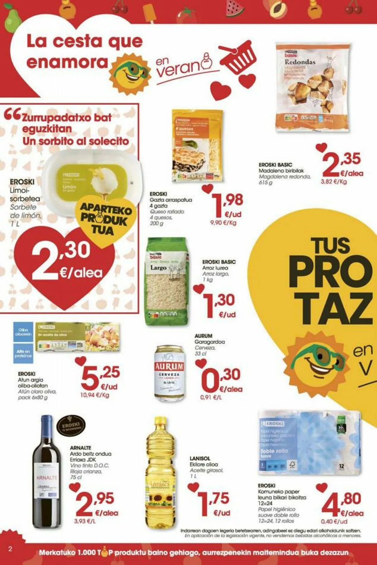 Catálogo de Eroski Oferta actual 24 de junio al 8 de julio 2025 - Página 2