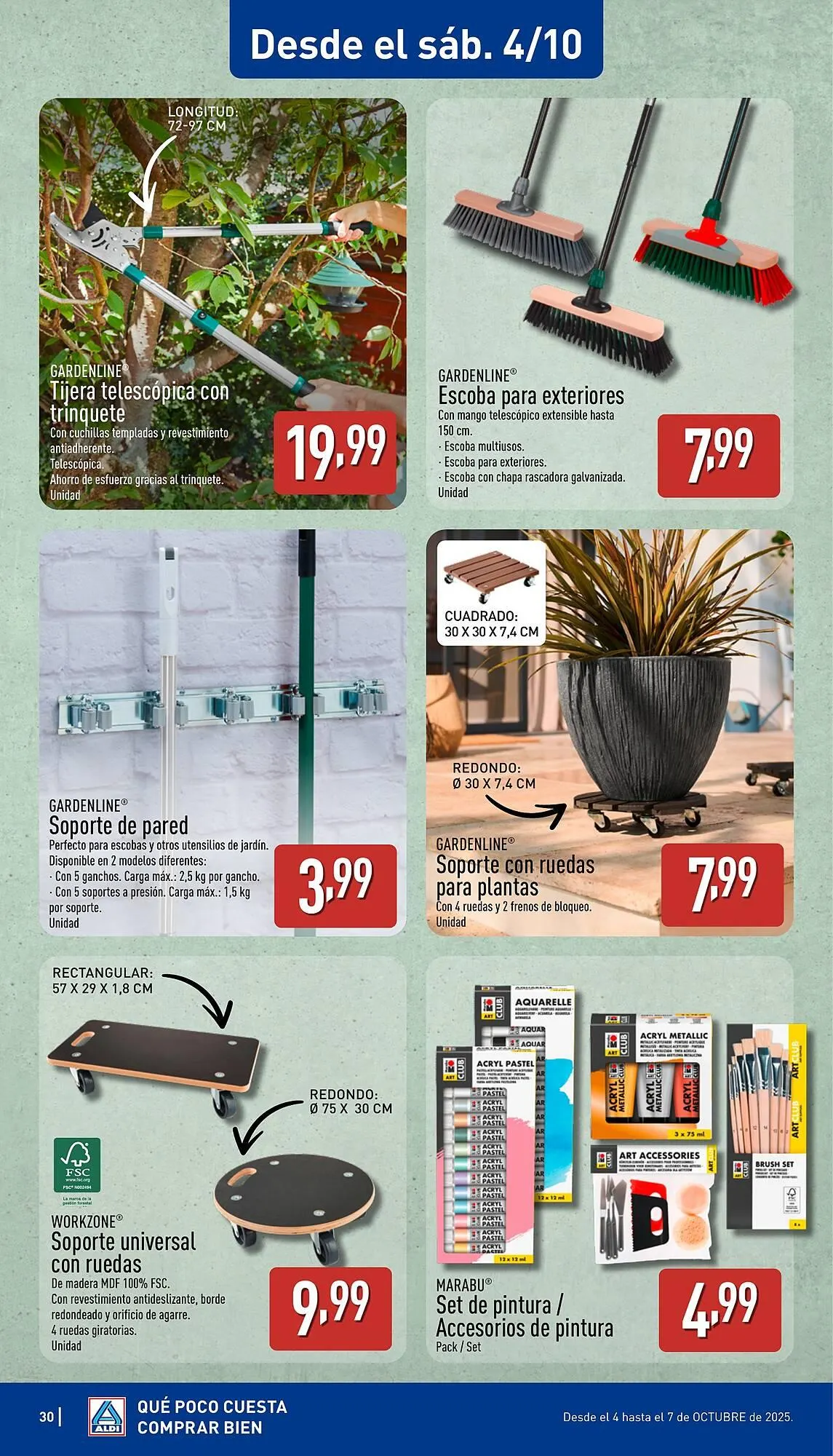 Catálogo de Folleto ALDI 29 de septiembre al 5 de octubre 2025 - Página 30