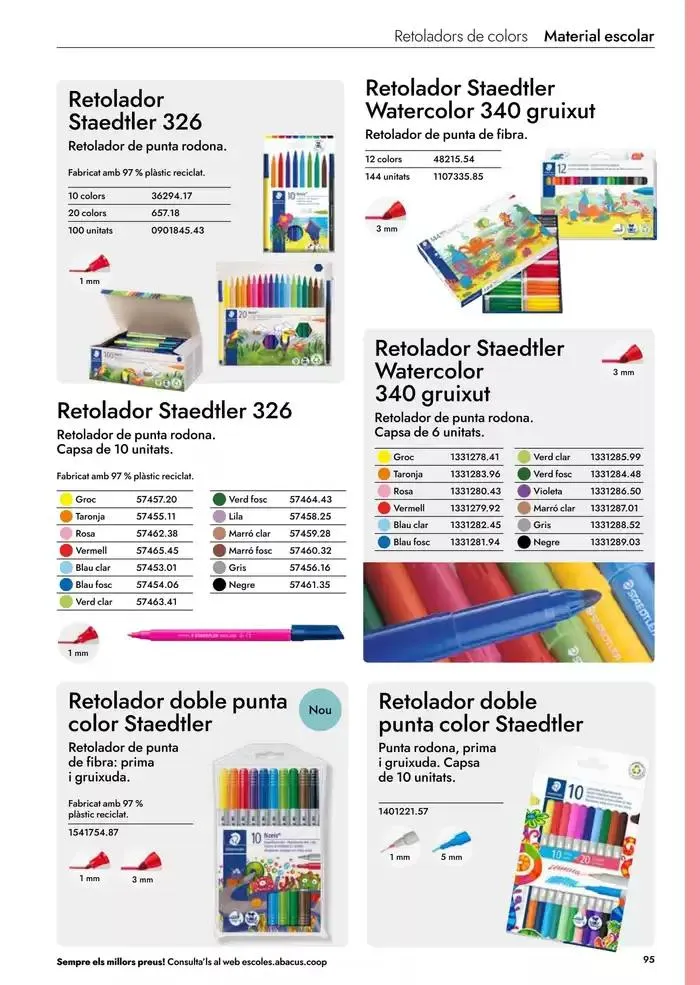 Catálogo de Catàleg Escolar 2025-2026 6 de mayo al 31 de diciembre 2026 - Página 97