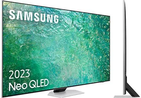 TV Neo QLED 75" - SAMSUNG TQ75QN85CATXXC, UHD 4K, Quantum Matrix, Motion Xcelerator Turbo+, Smart TV, DVB-T2 (H.265), Bright Silver
