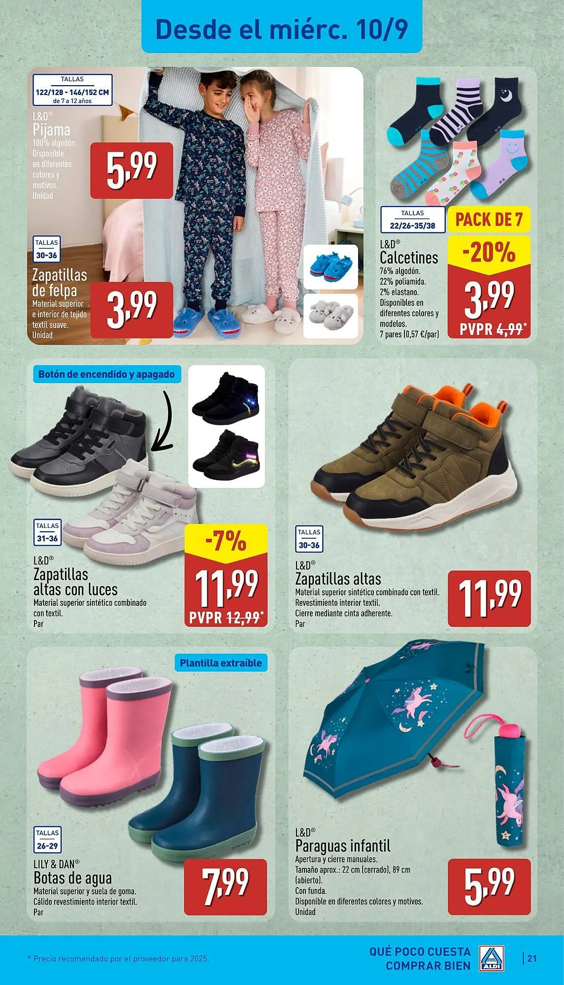 Catálogo de Folleto ALDI 8 de septiembre al 14 de septiembre 2025 - Página 21