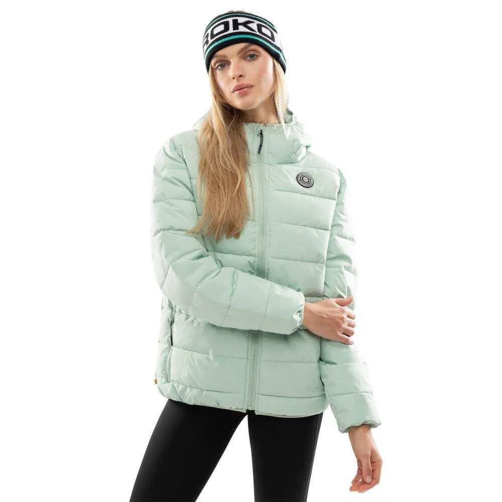 Chaqueta acolchada resistente al agua mujer lifestyle Cruise-W Verde