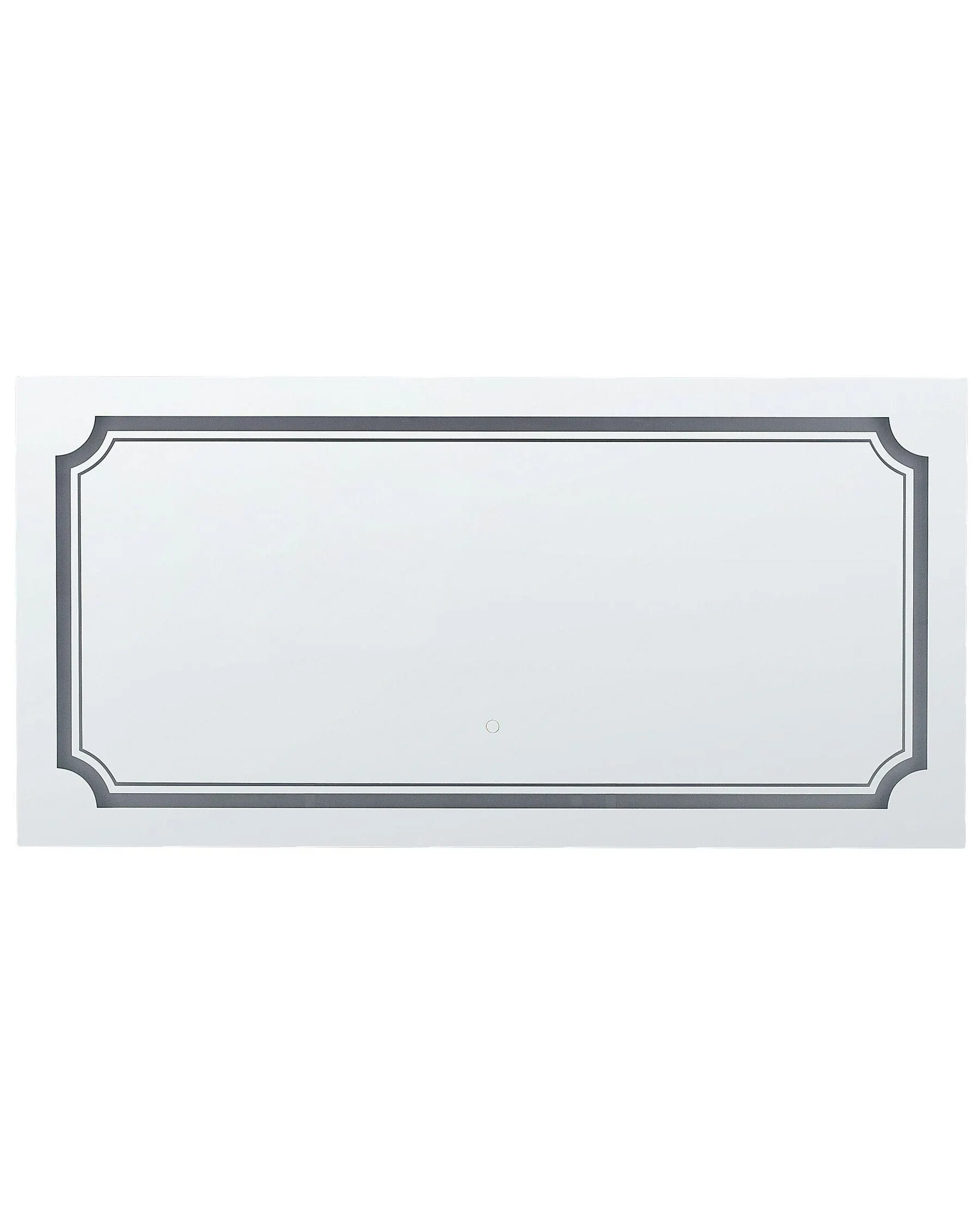 Espejo LED de baño ARROMACHNES 120 cm 60 cm Plateado