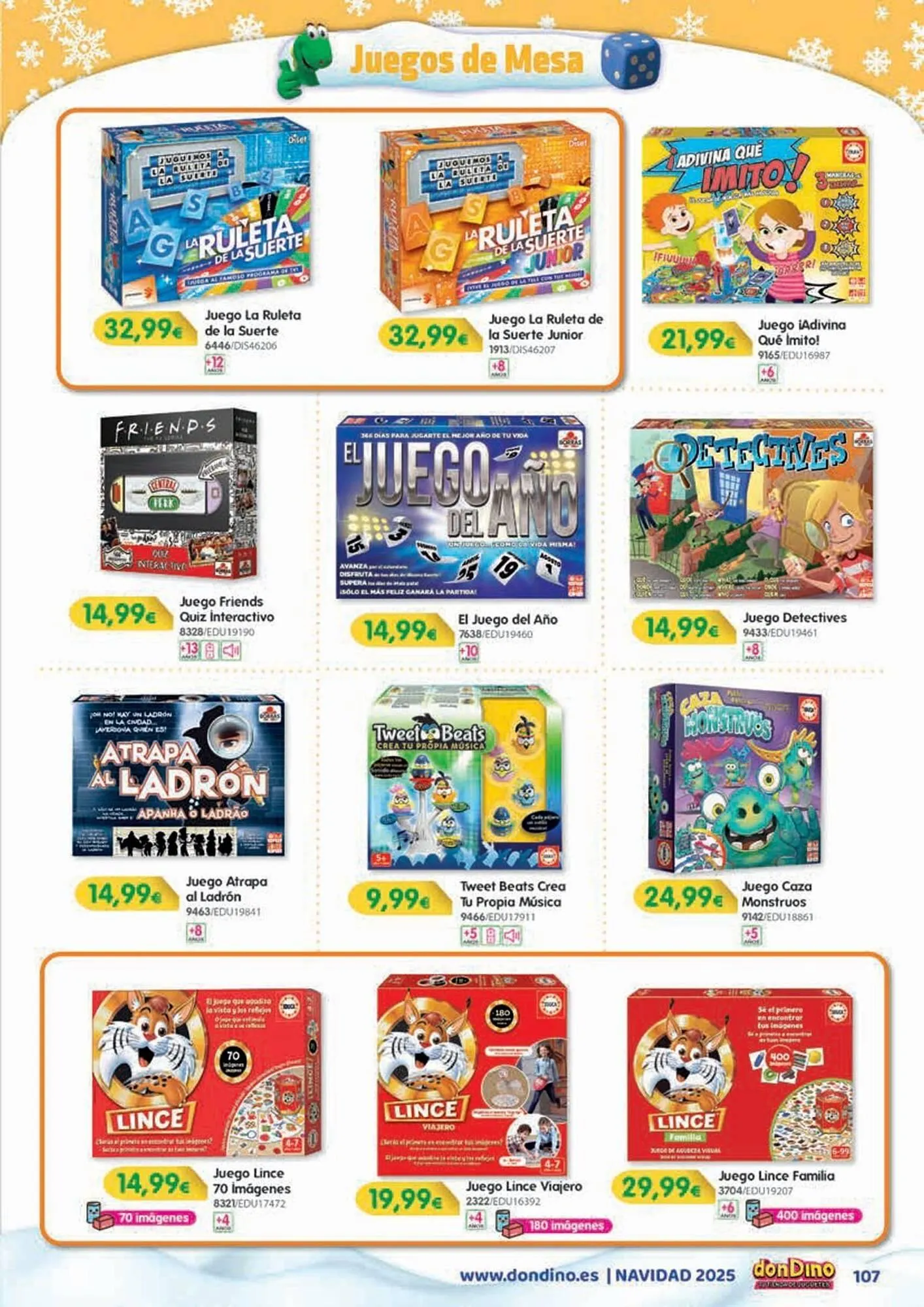 Catálogo de Catálogo Don Dino 31 de octubre al 19 de diciembre 2025 - Página 107