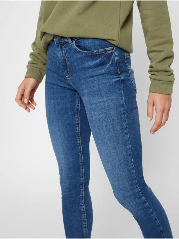 Skinny Jeans de tiro alto mujer
